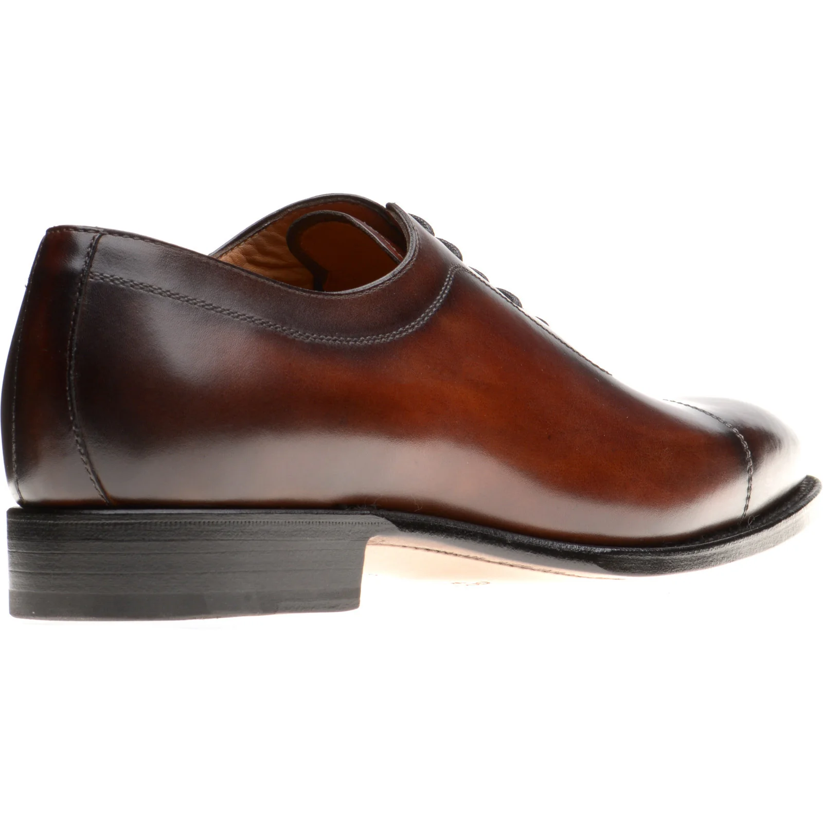 Herring Rodington mens Oxfords in rosewood calf - Image 4