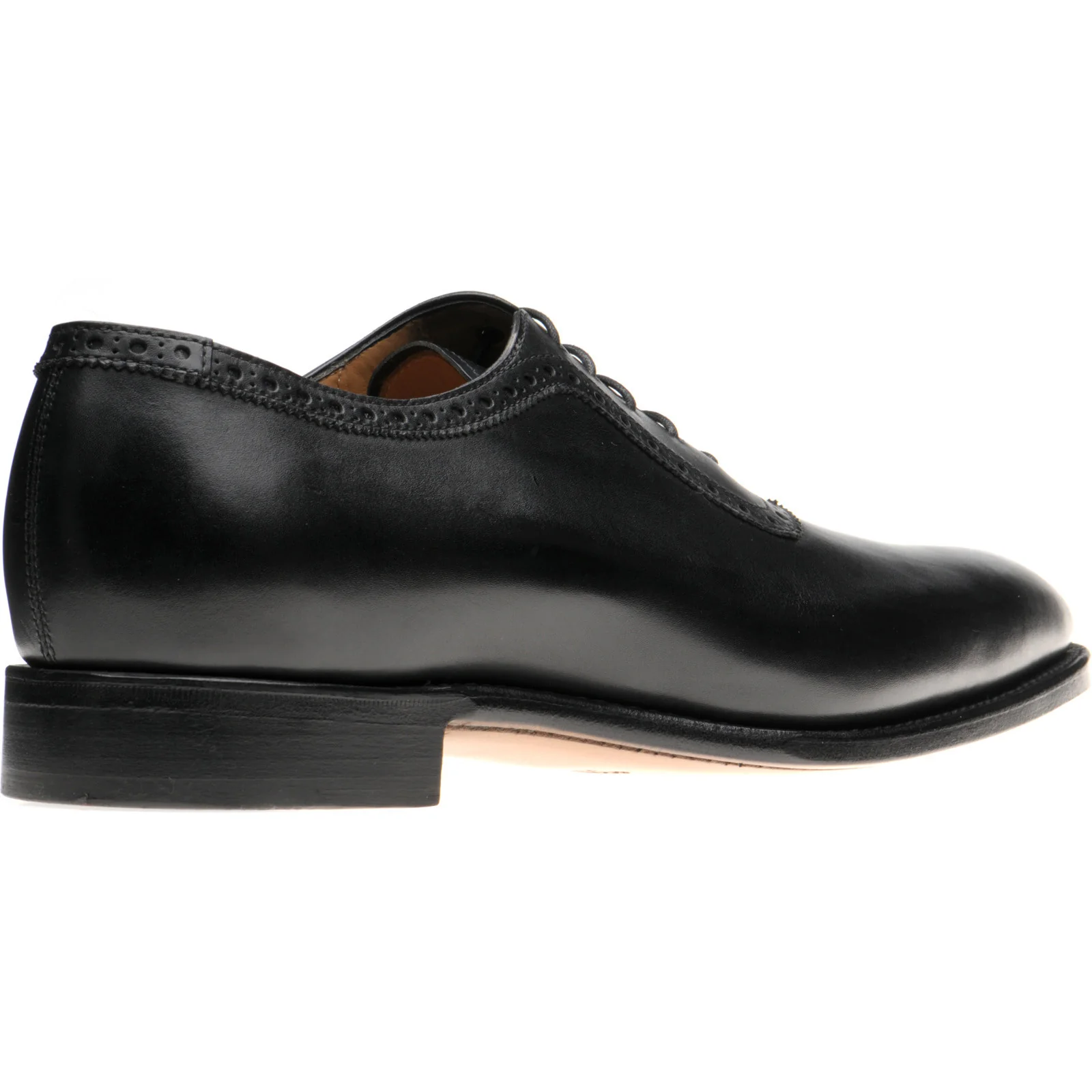 Herring Ruskin mens Oxfords in black calf - Image 4