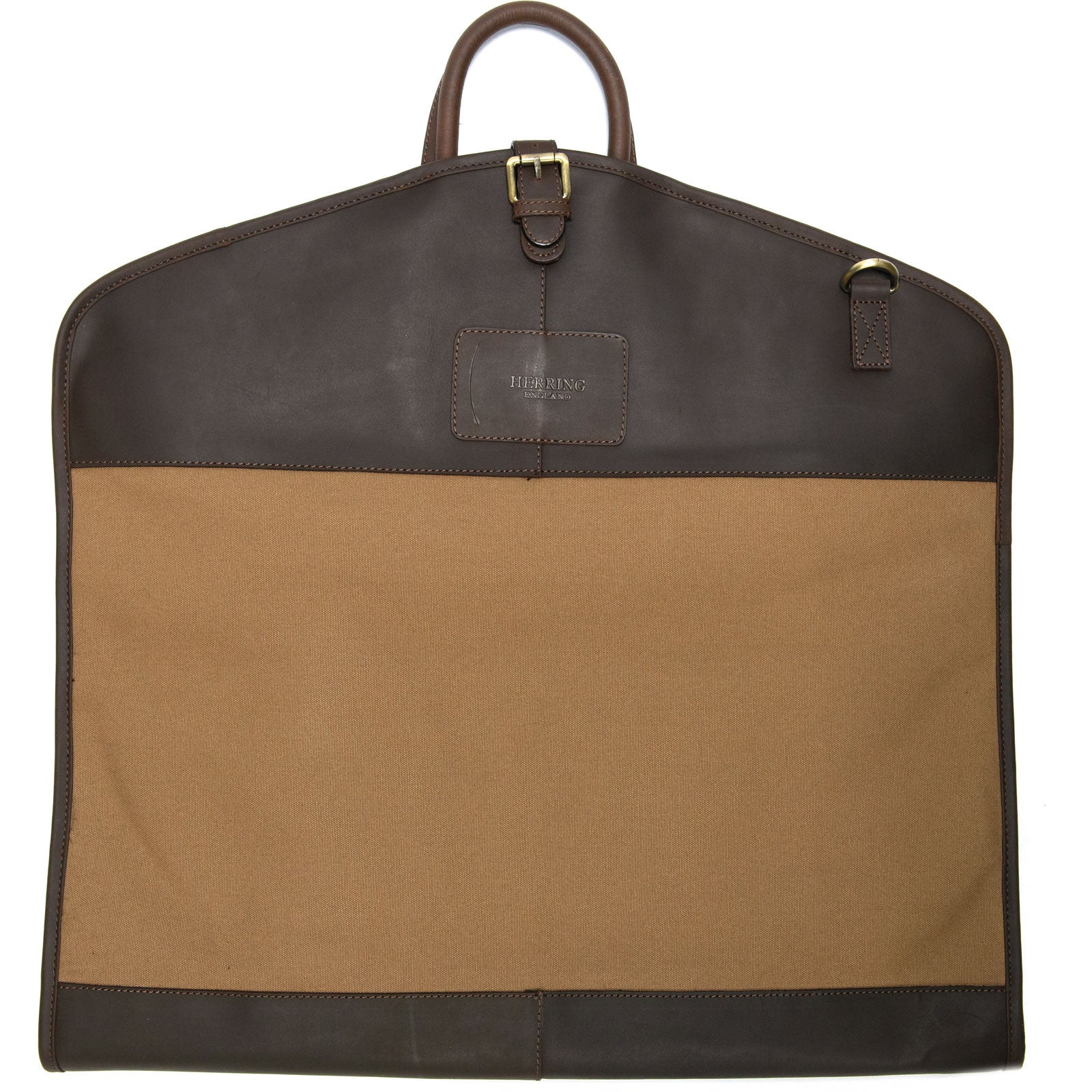 Herring Savoy II Suit Carrier in brown and khaki