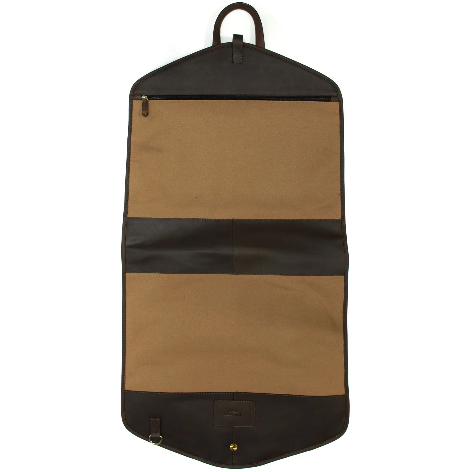 Herring Savoy II Suit Carrier in brown and khaki - Image 4