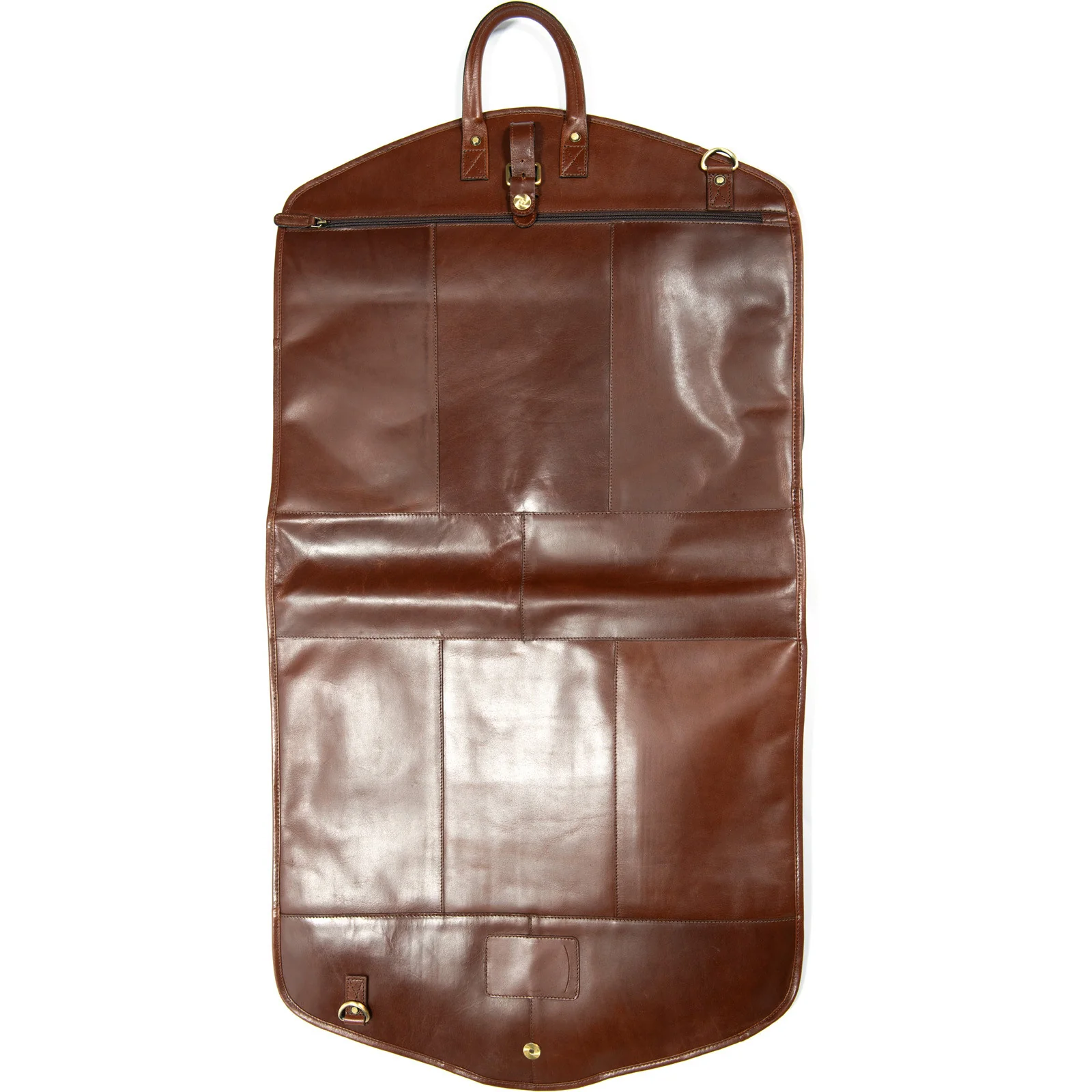 Herring Savoy Suit Carrier in brandy calf - Image 3