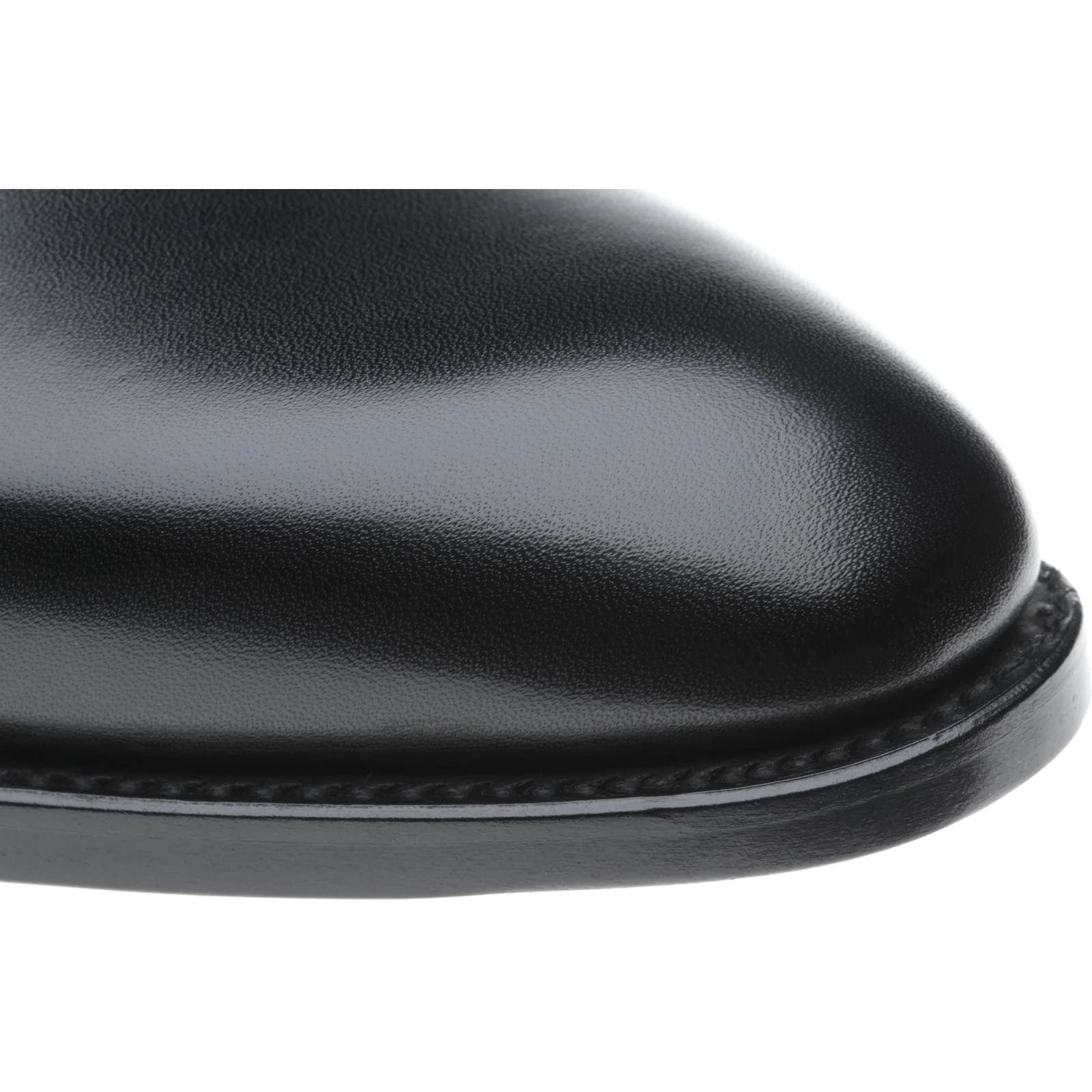 Herring Shakespeare mens double monk shoes in black calf - Image 5