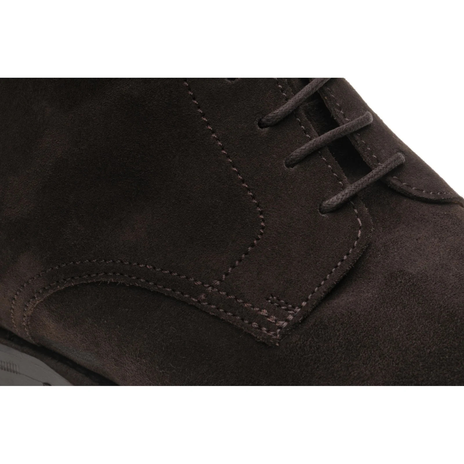 Herring Shelby mens boots in brown suede - Image 4