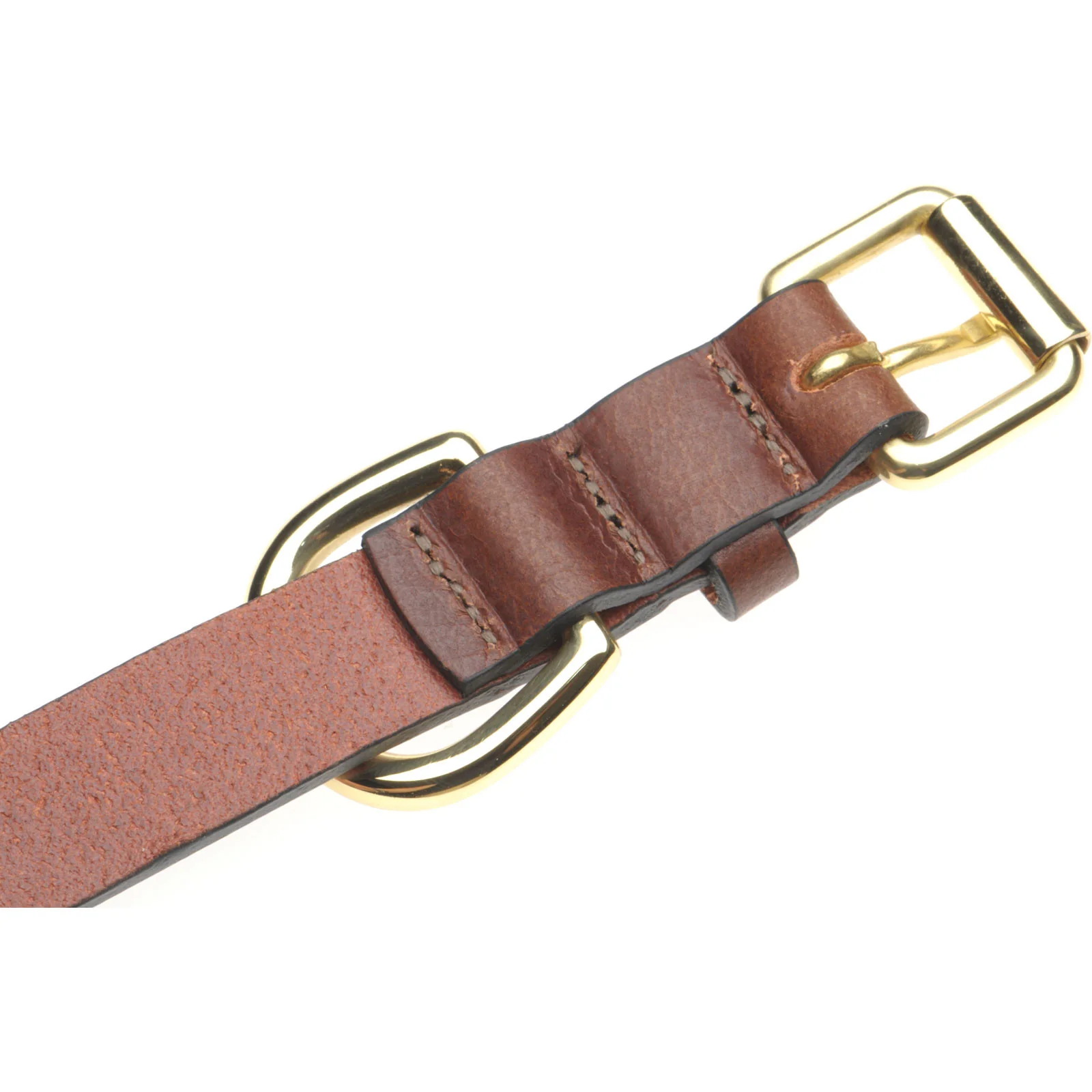 Herring Shep Dog collar in brown - Image 4