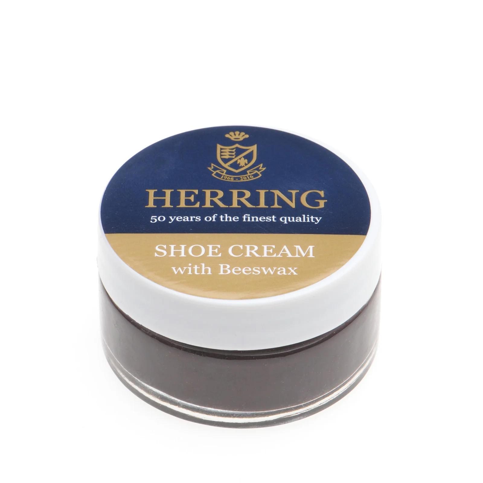 Herring Shoe Cream Polish in dark brown