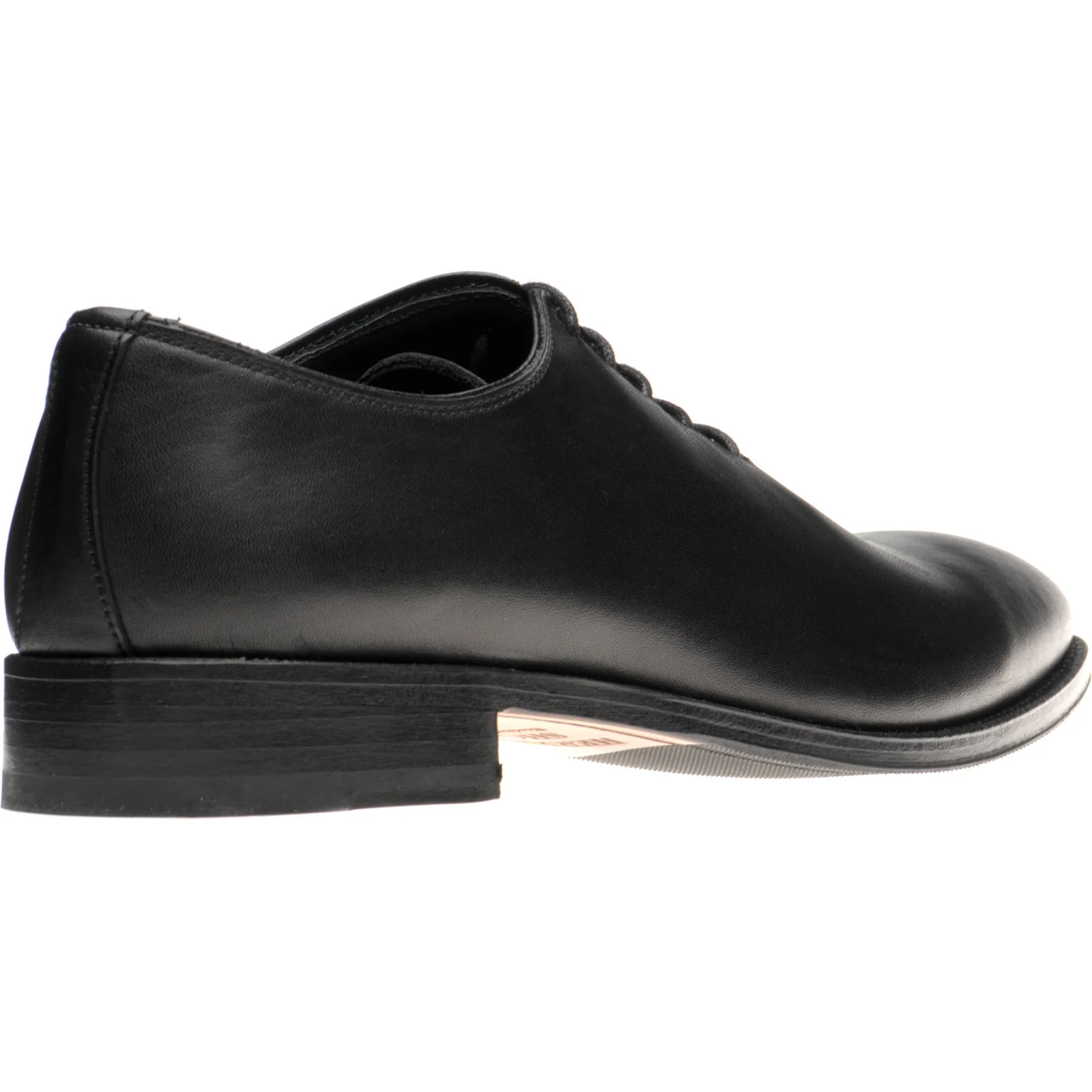 Herring Shrewsbury mens hybrid-soled Oxfords in black calf (second) - Image 4