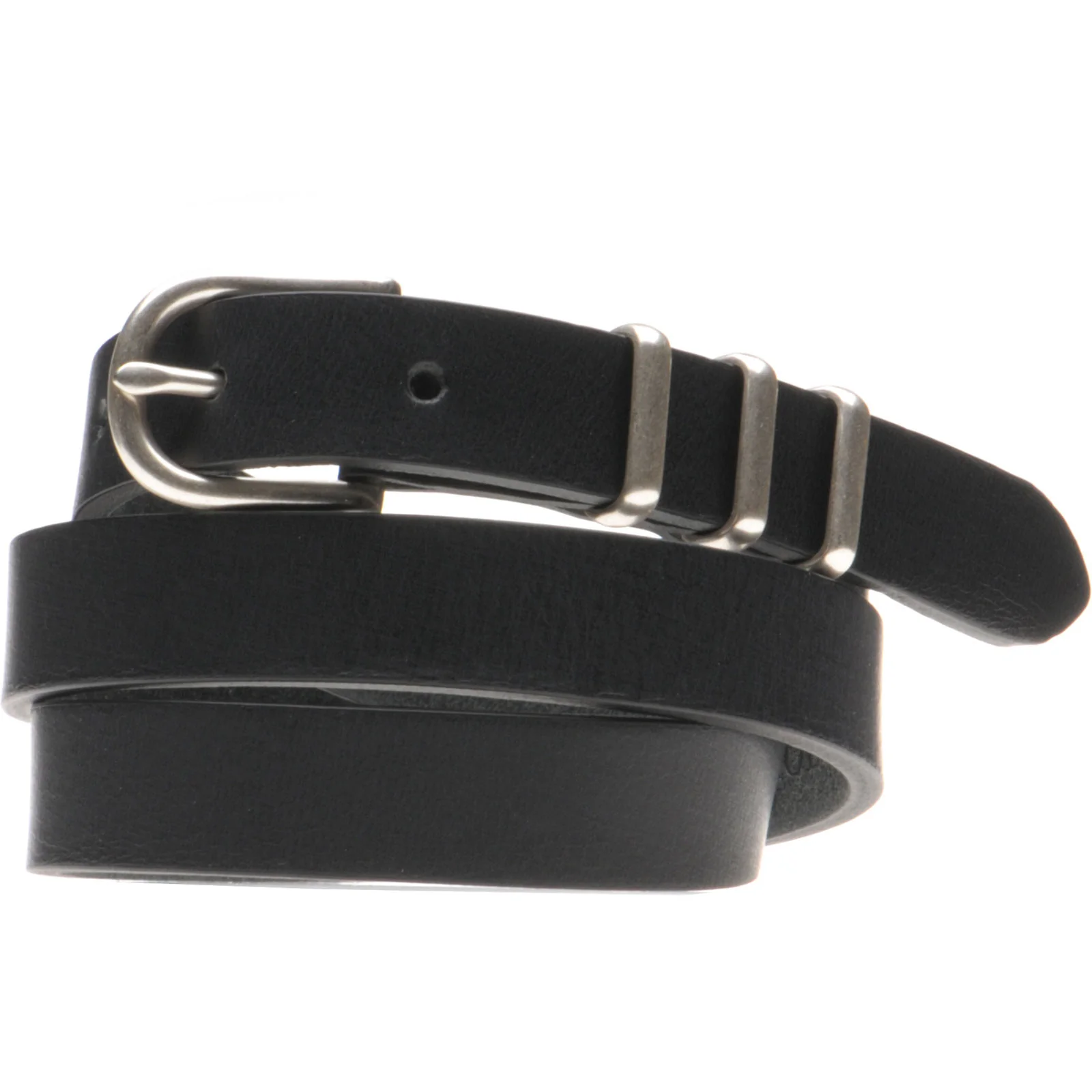 Herring Skinny Ladies Belt in black
