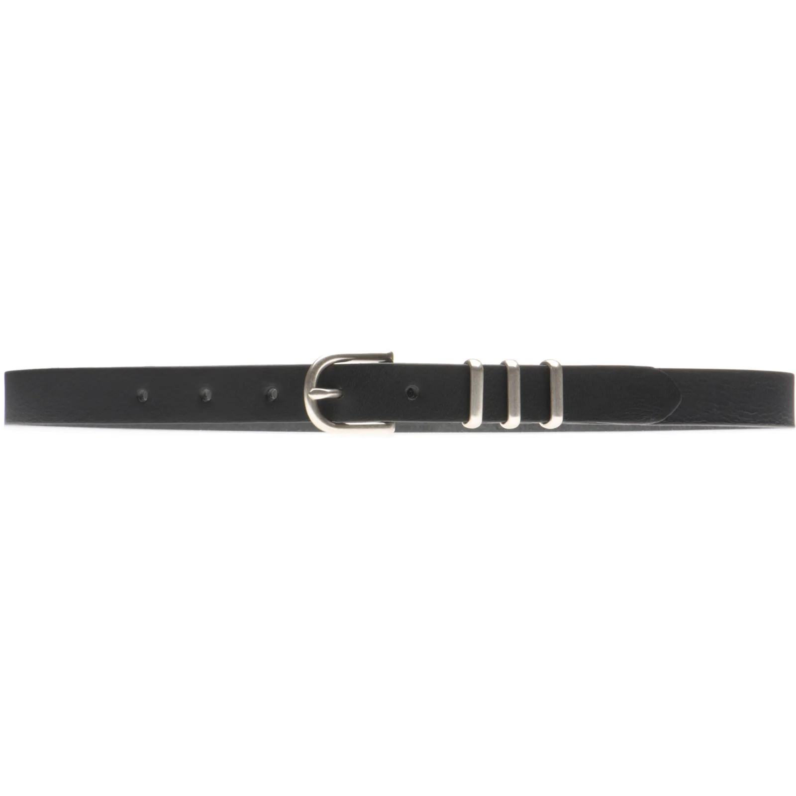 Herring Skinny Ladies Belt in black - Image 2