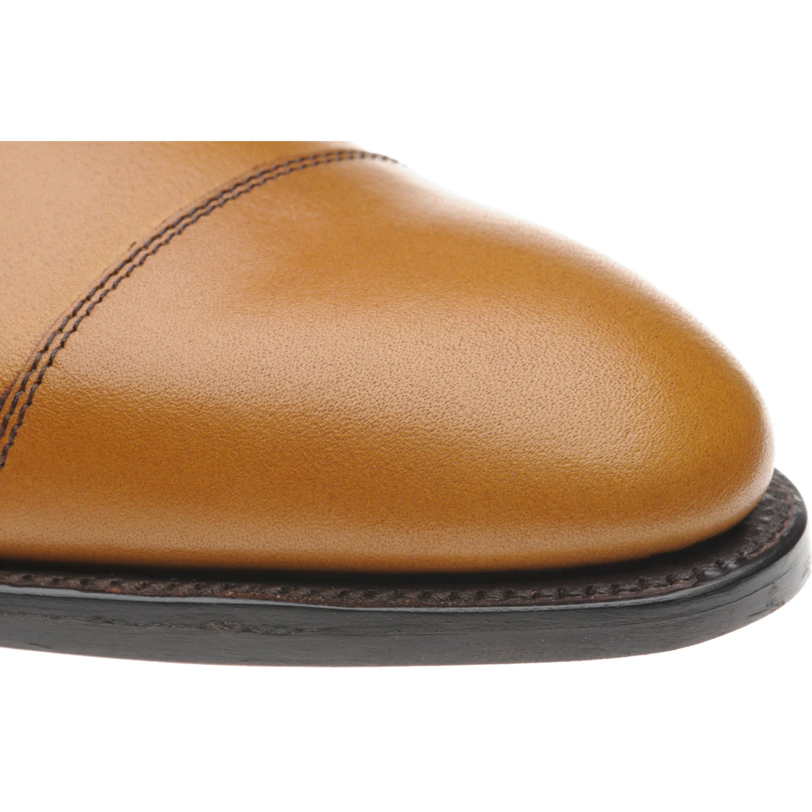 Herring Sligo mens Oxfords in tan grain calf - Image 5