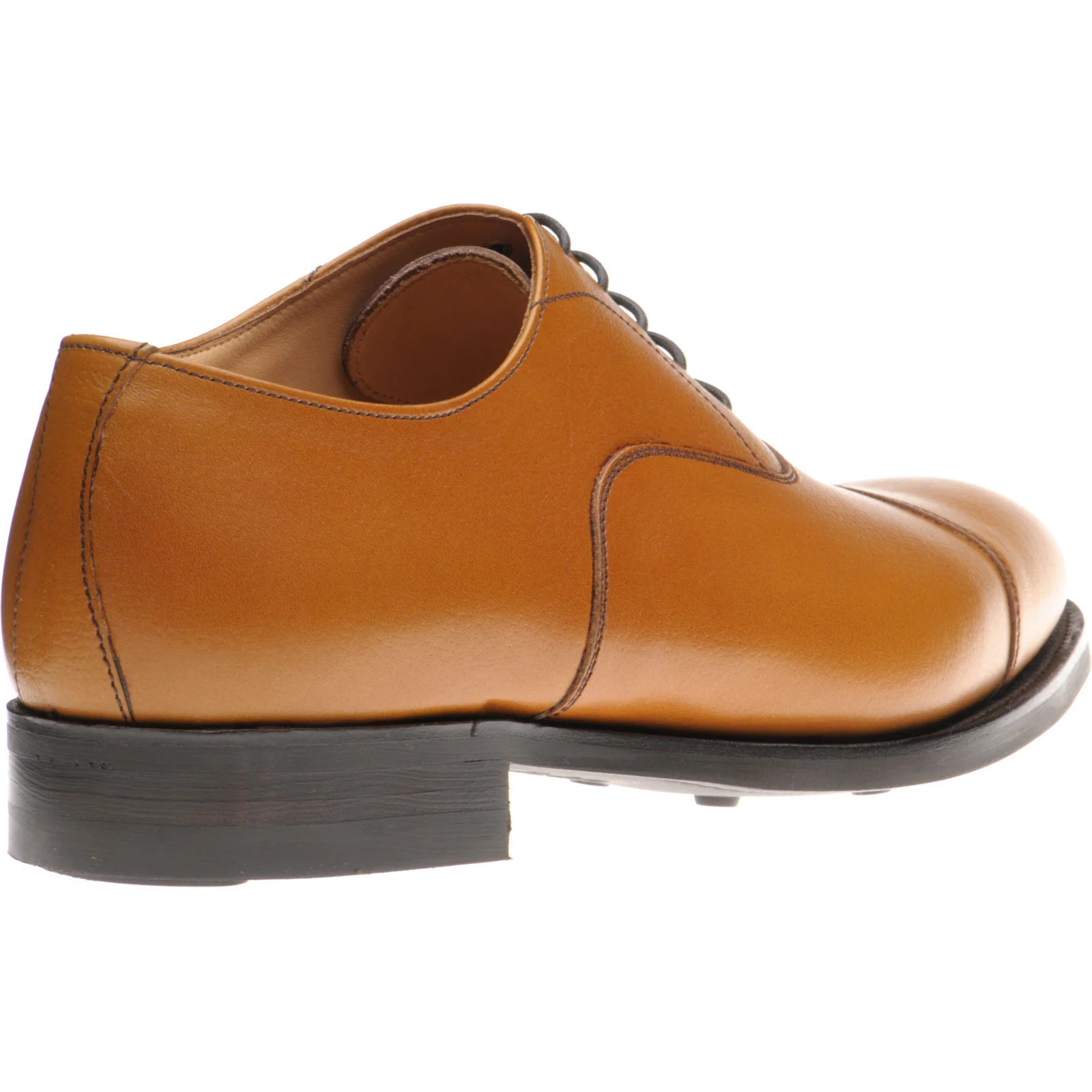 Herring Sligo Rubber mens rubber-soled Oxfords in tan grain calf - Image 4