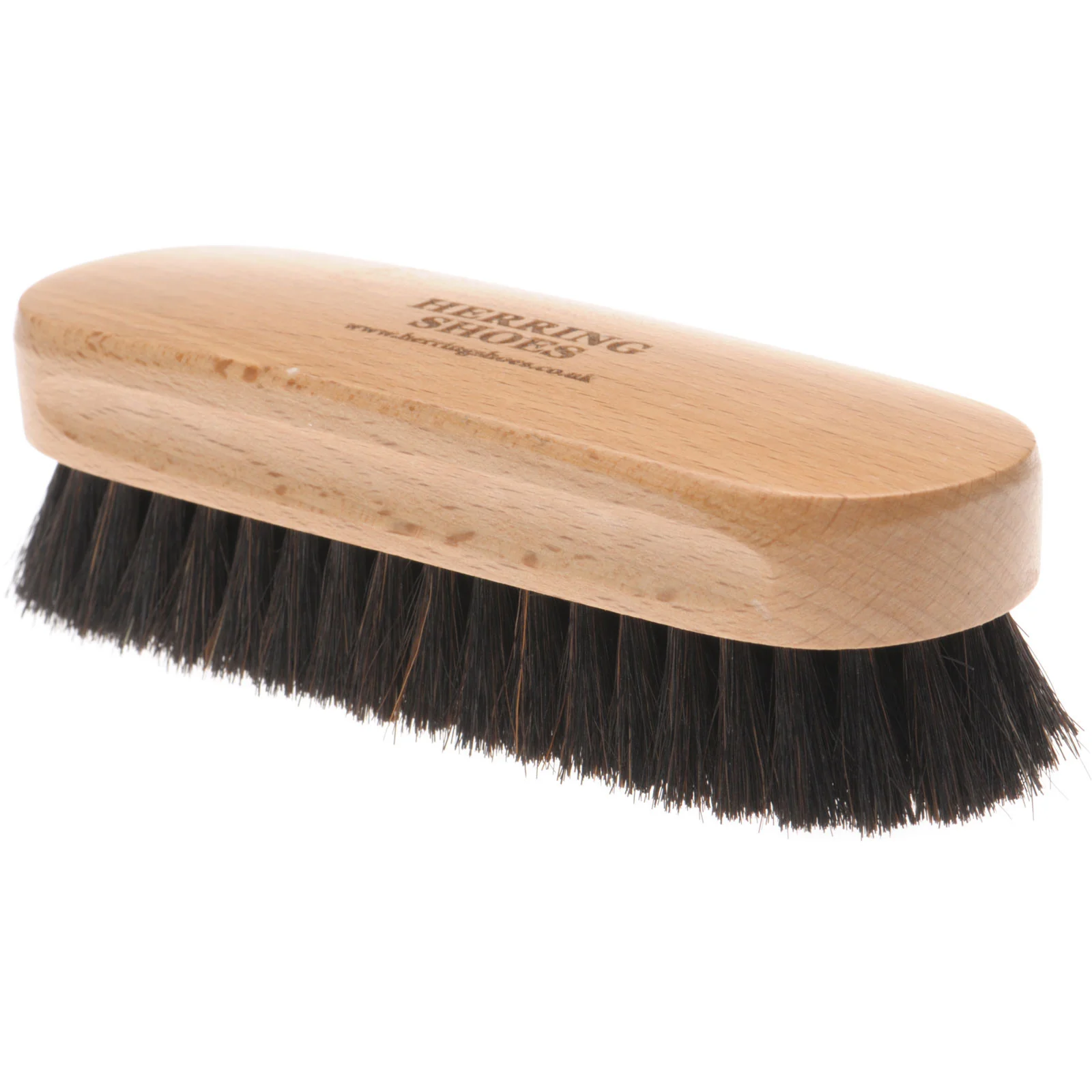 Herring Small Shoe Brush in dark bristles