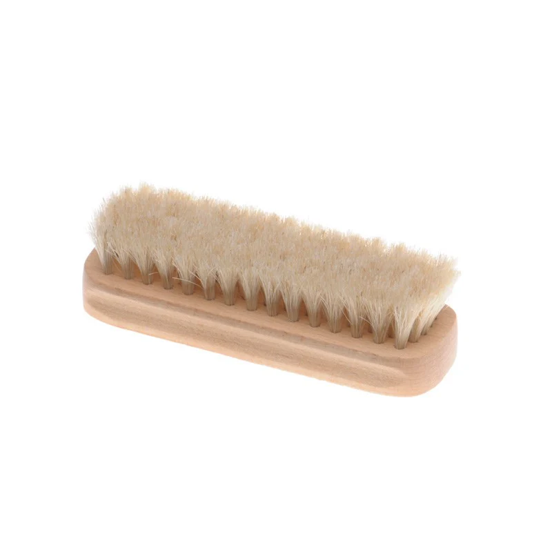 Herring Small Shoe Brush in pale bristles - Image 2