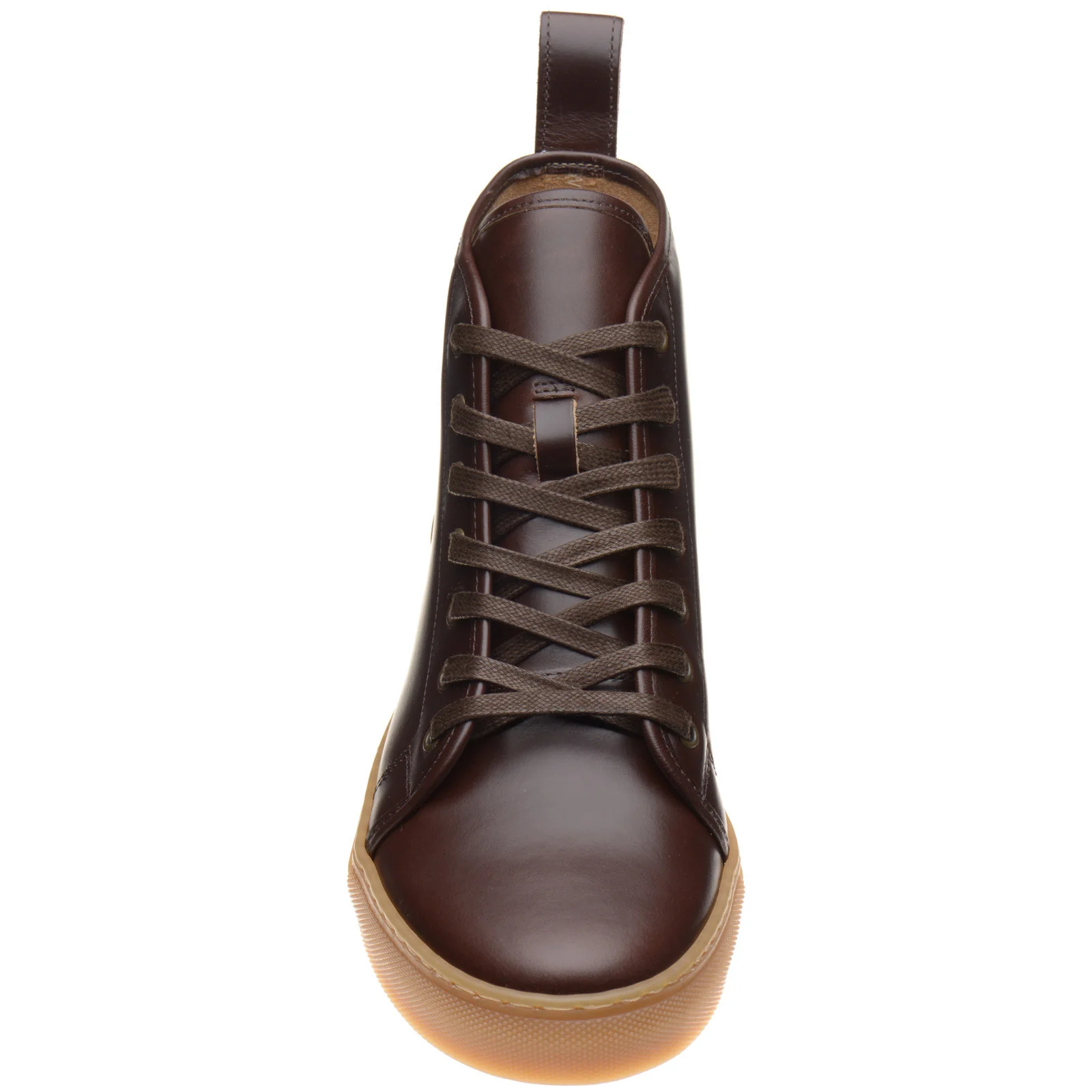 Herring Smugs mens rubber-soled boots in dark brown - Image 2