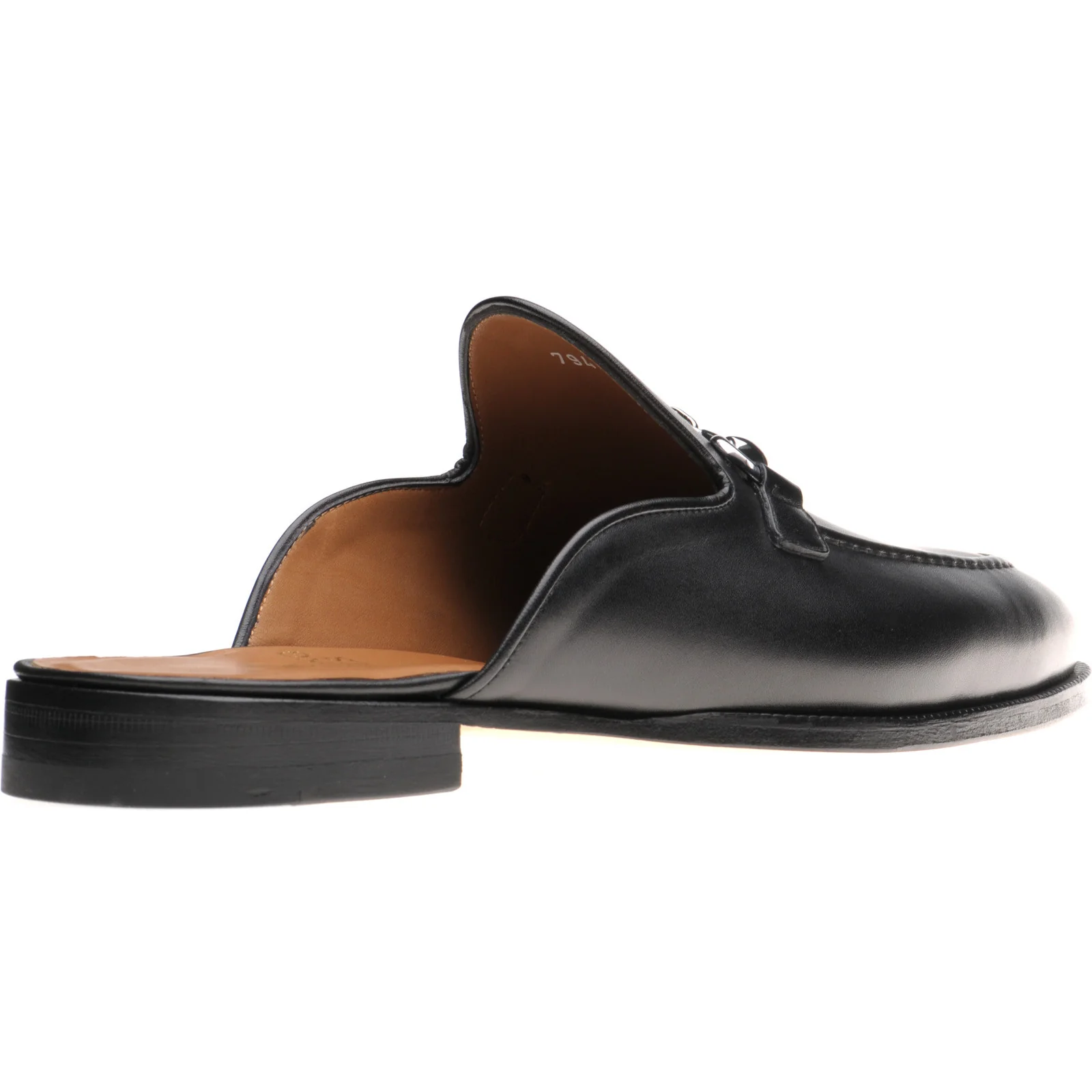 Herring Snaff II mens loafers in black calf (second) - Image 4