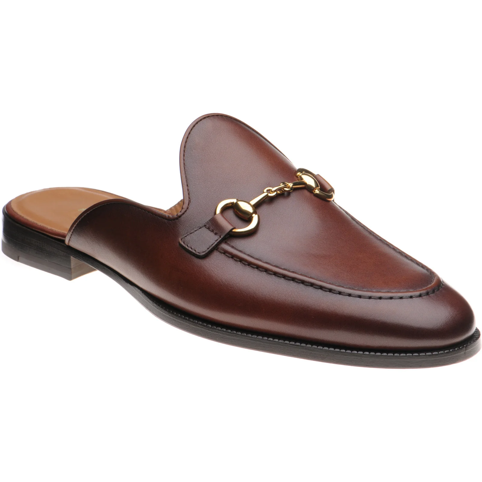 Herring Snaff II mens loafers in conker calf