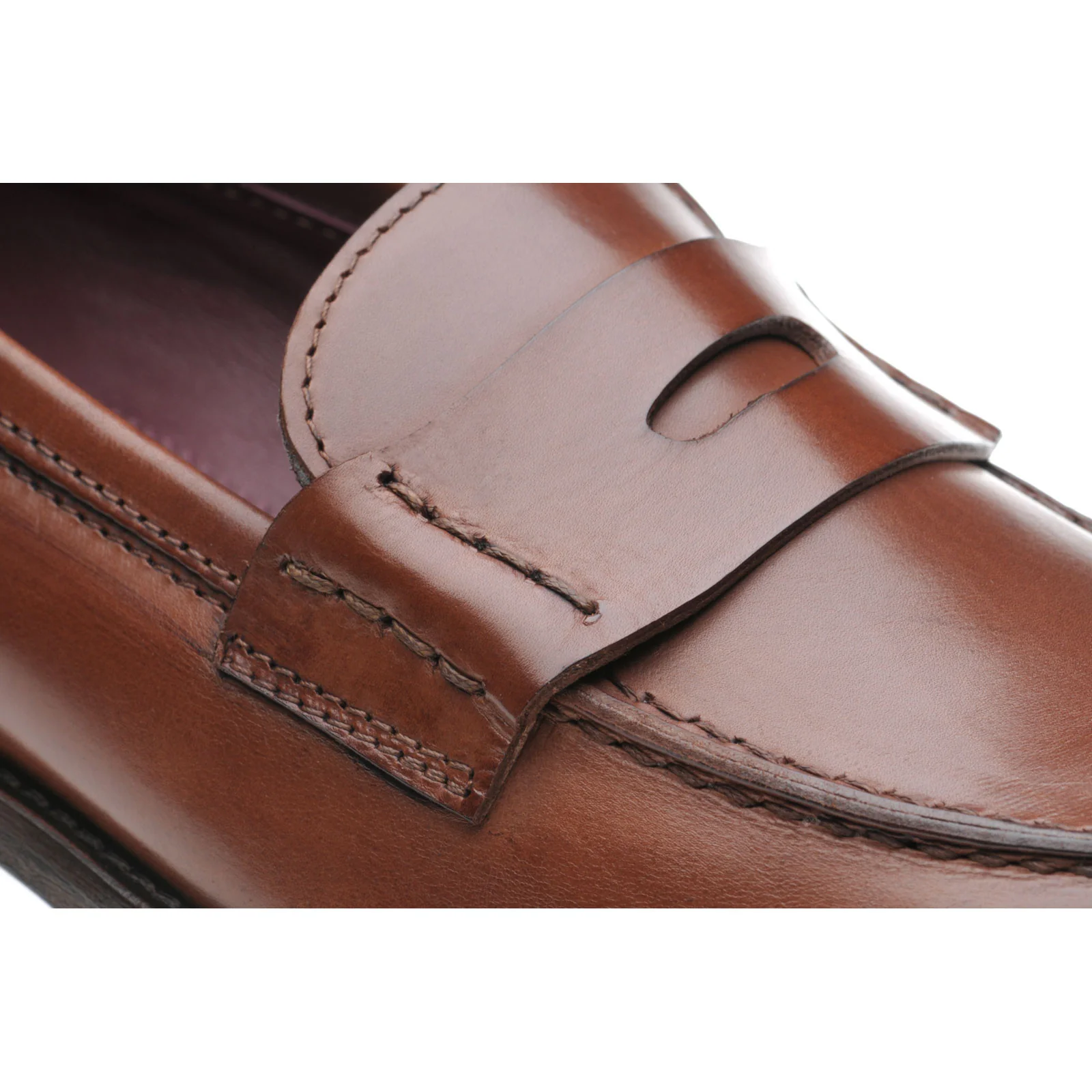 Herring Sophia ladies hybrid-soled loafers in light brown calf - Image 4