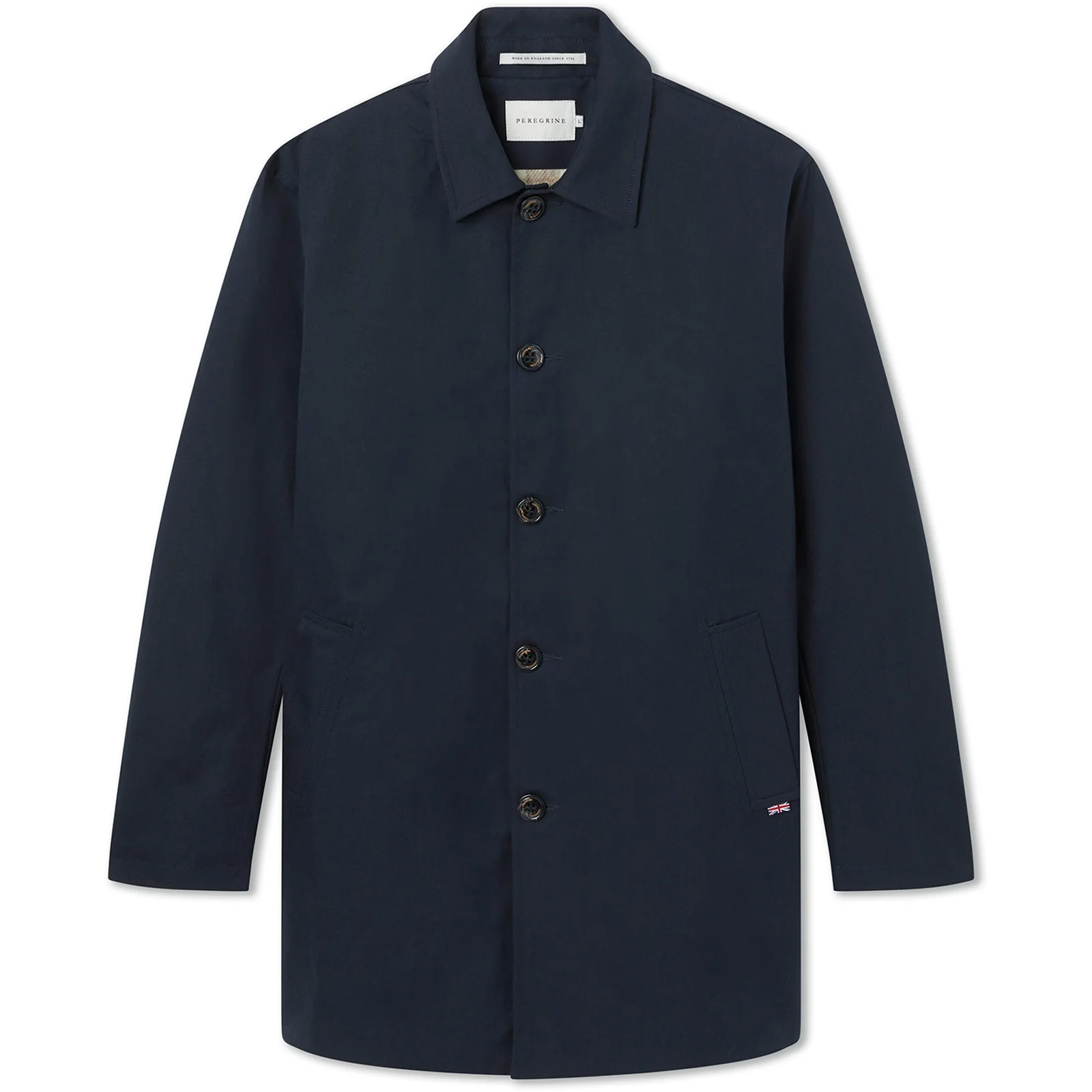 Herring Street Trench Jacket by Perergrine in navy