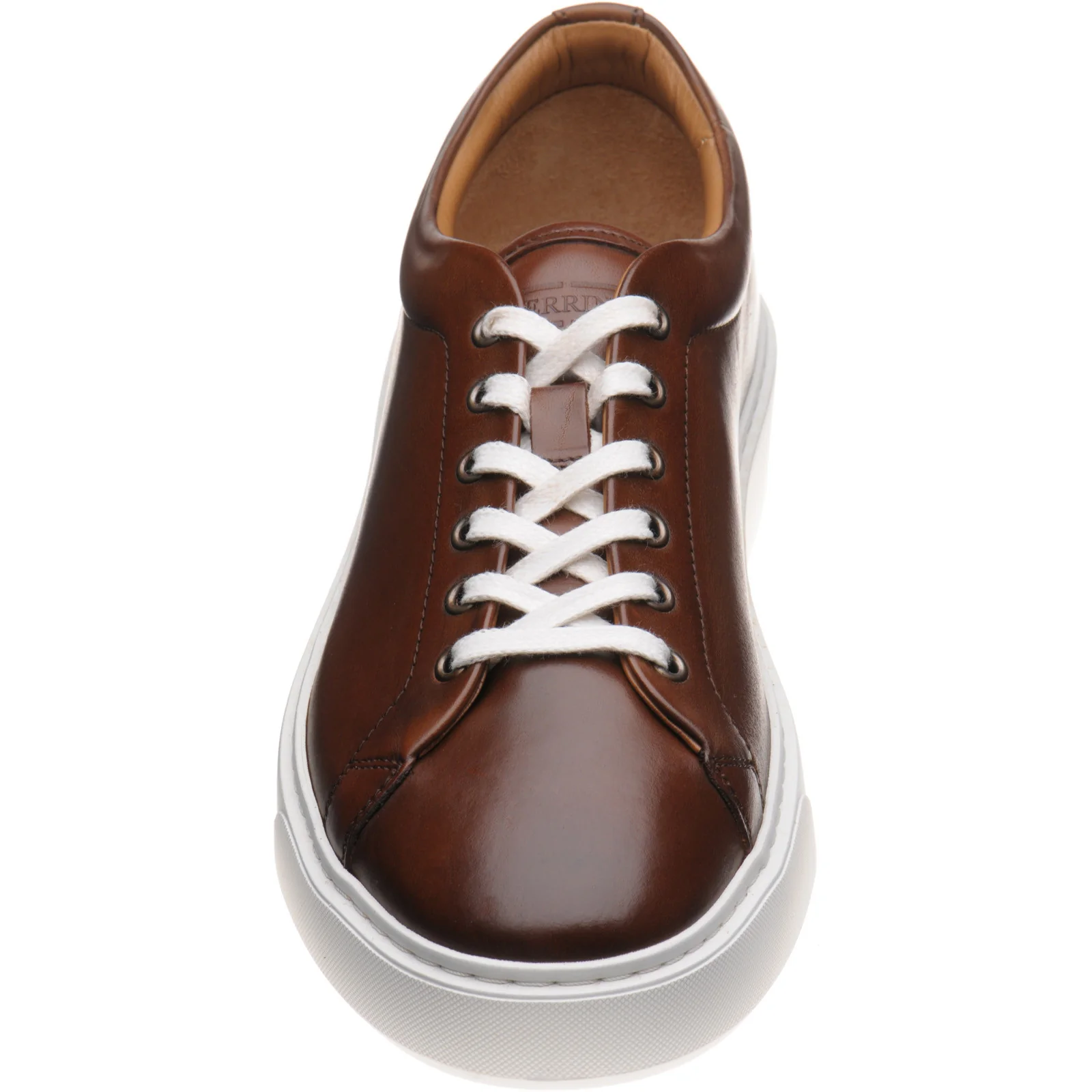 Herring Strike II mens rubber-soled in cognac calf (second) - Image 2