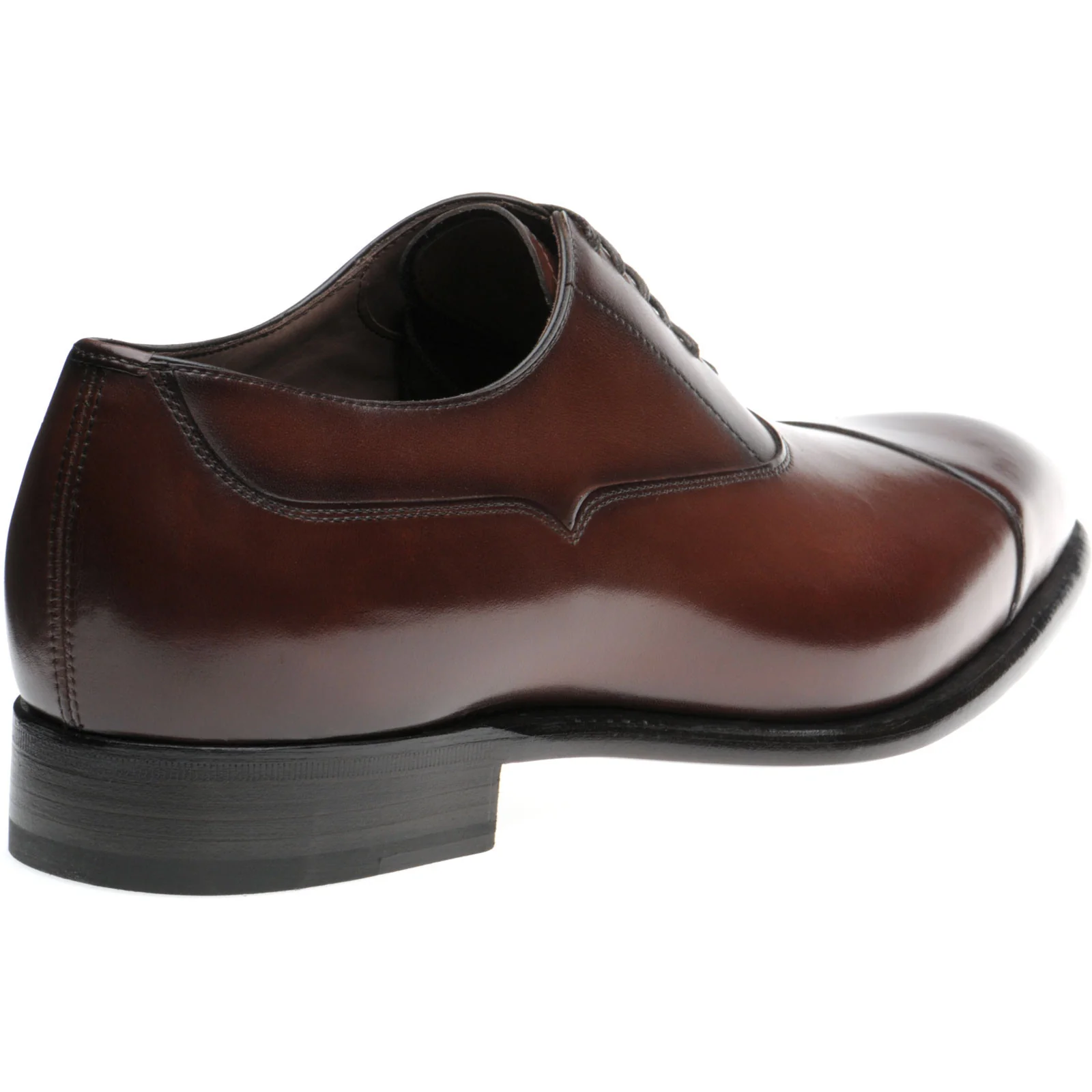 Herring Sussex mens Oxfords in dark brown calf - Image 4