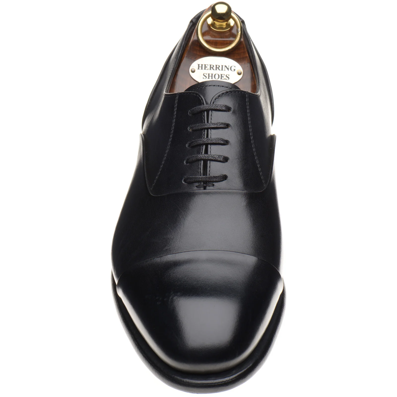 Herring Sutherland mens Oxfords in black calf - Image 2