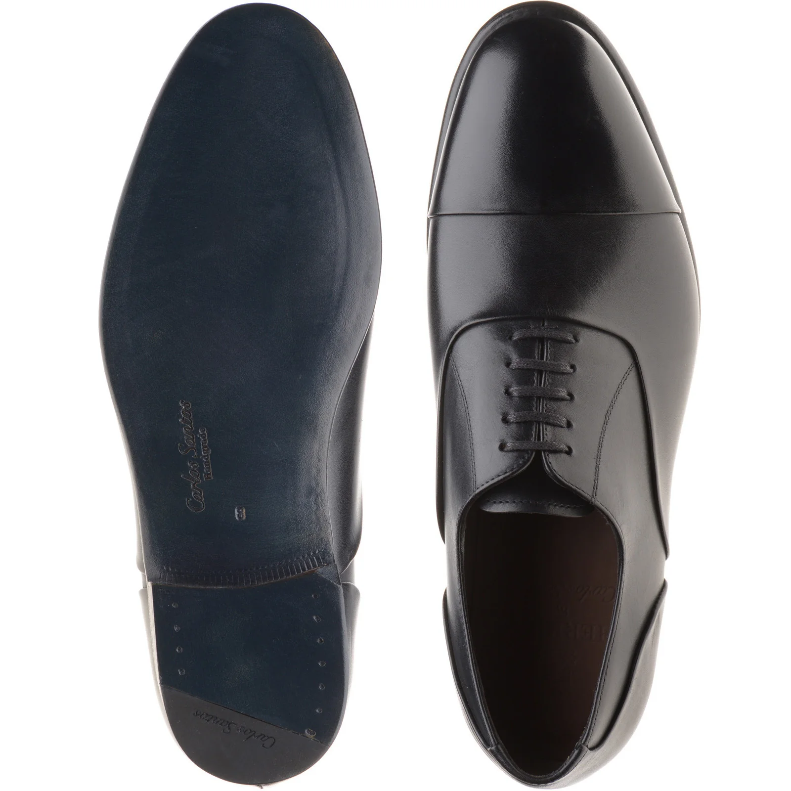 Herring Sutherland mens Oxfords in black calf - Image 3