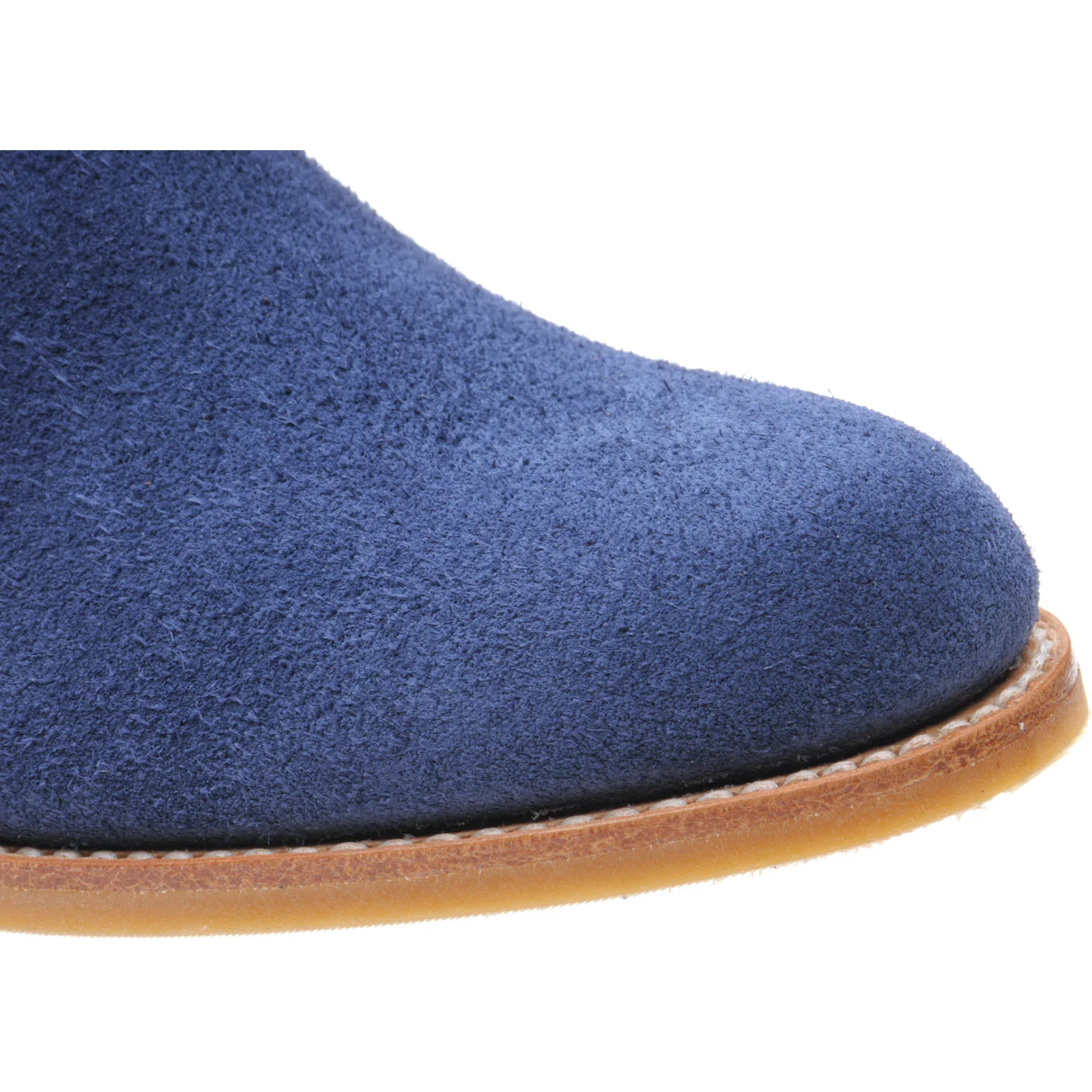 Herring Tamara Ladies ladies rubber-soled Chelsea boots in navy suede - Image 5