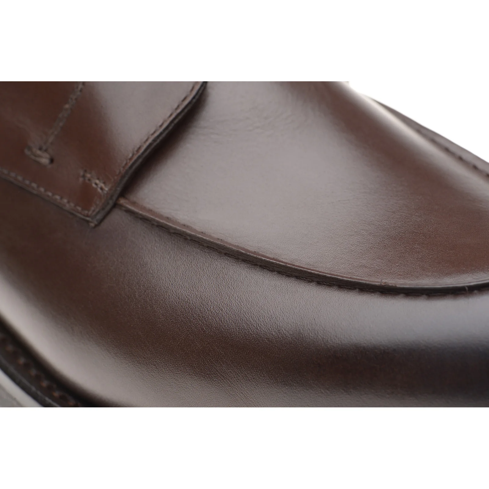 Herring Toulon mens rubber-soled boots in dark brown calf (second) - Image 5