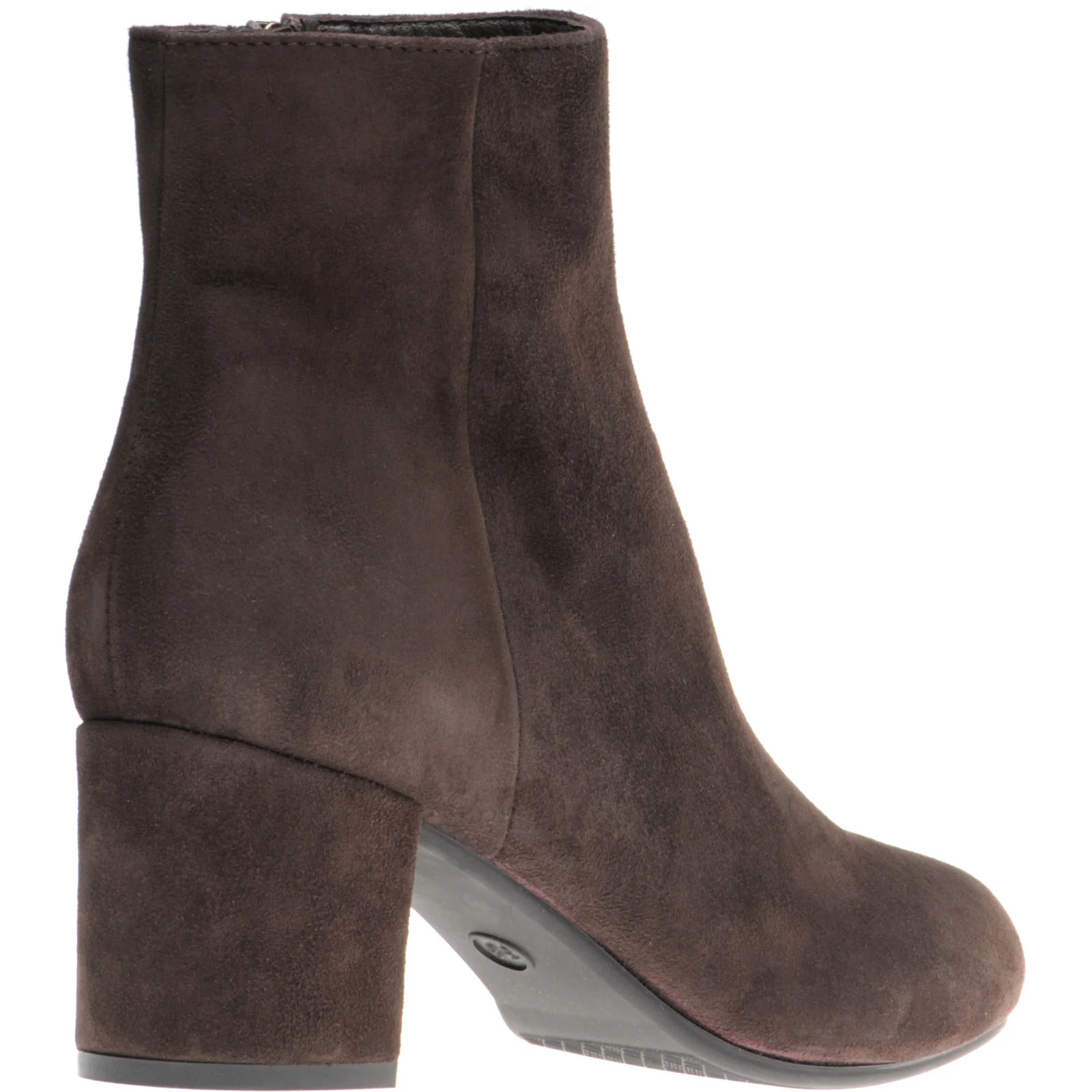 Herring Trasimeno ladies rubber-soled boots in brown suede - Image 5