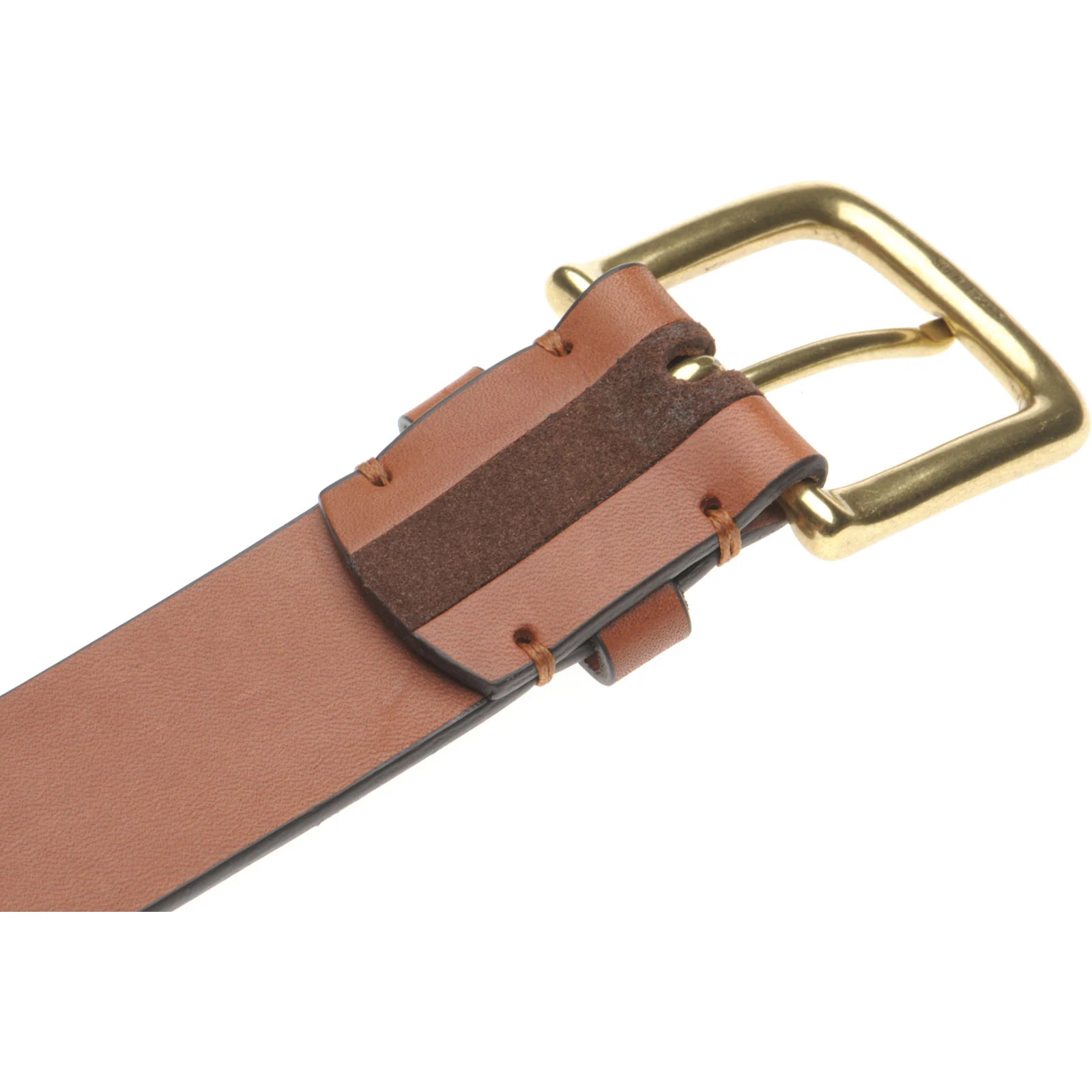 Herring Verge Belt in brown stripe - Image 4