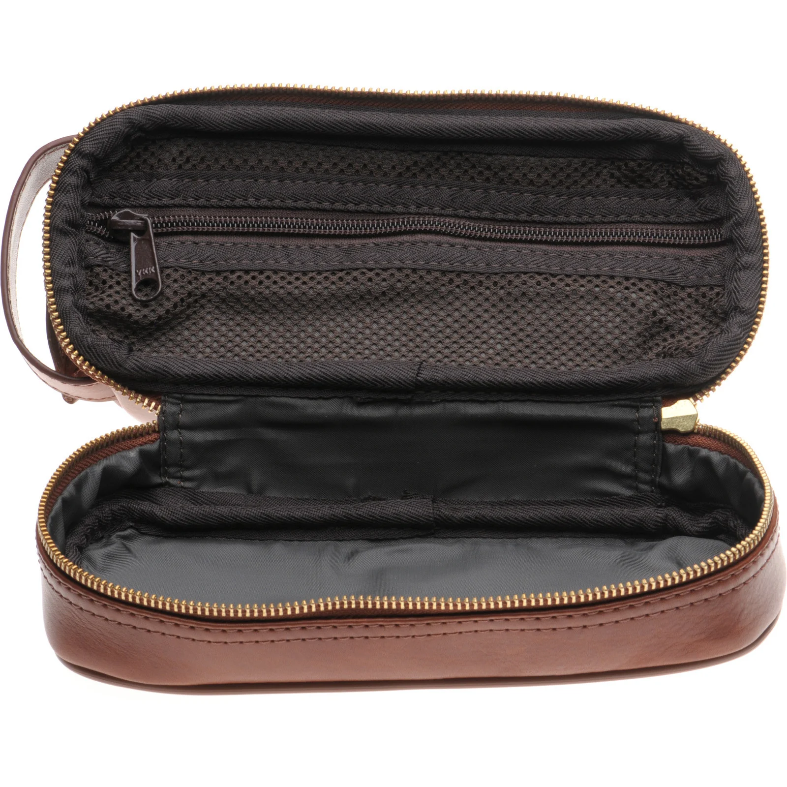 Herring Washbourne II (Washbag) in dark chestnut - Image 4