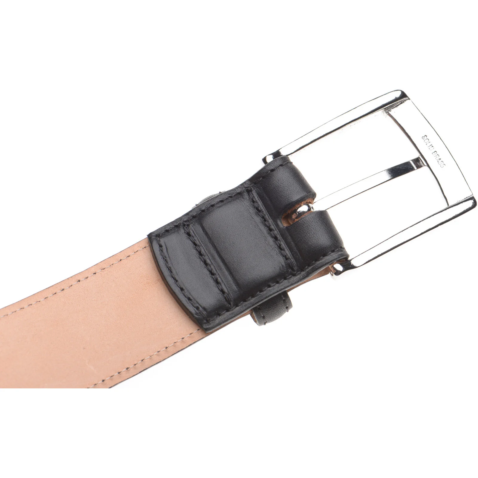 Herring Westminster Belt in black calf - Image 5