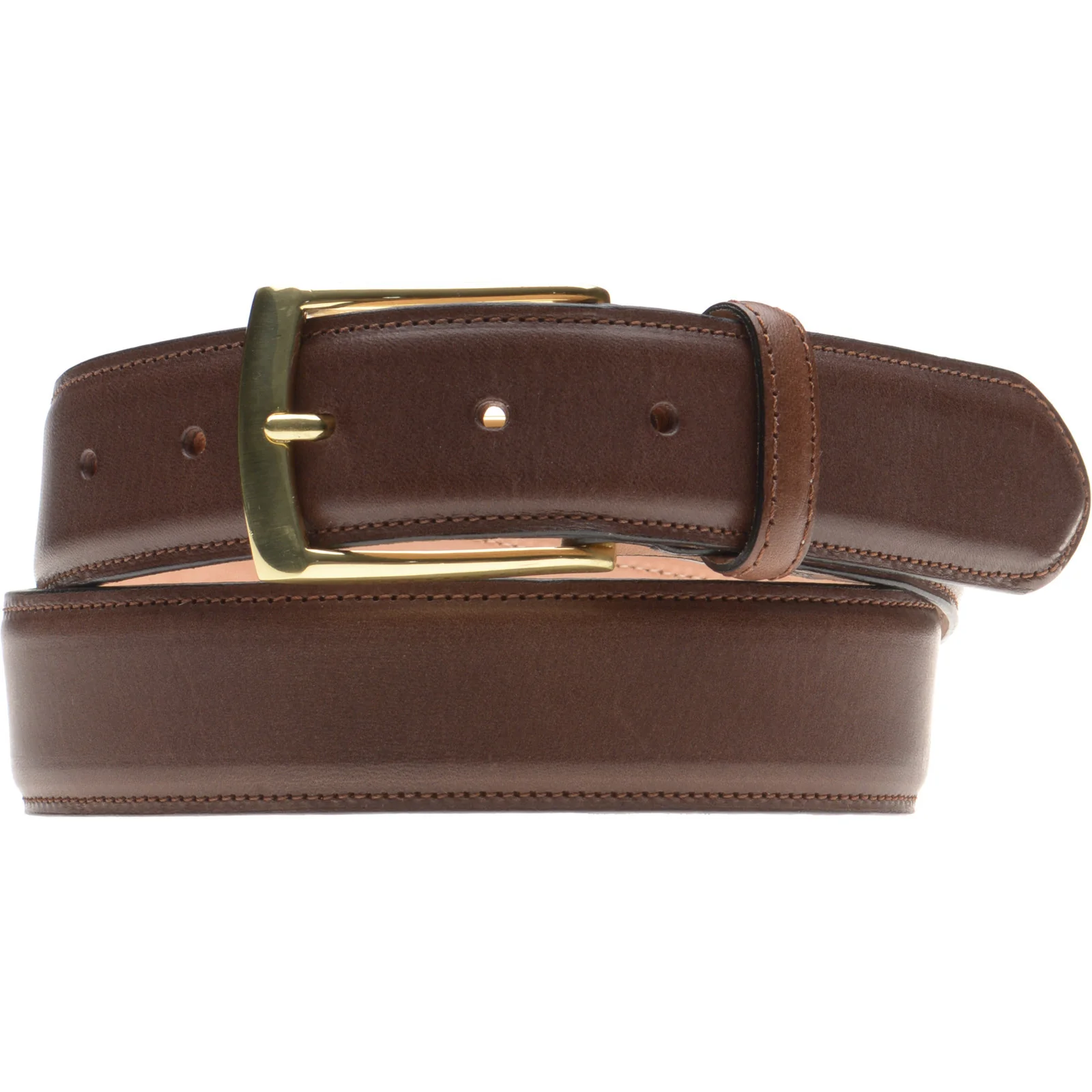 Herring Westminster Belt in brown calf