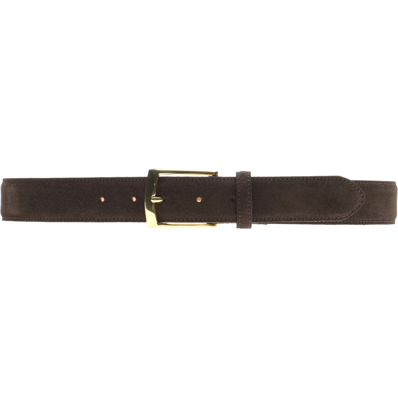 Herring Westminster Belt in dark brown suede - Image 2