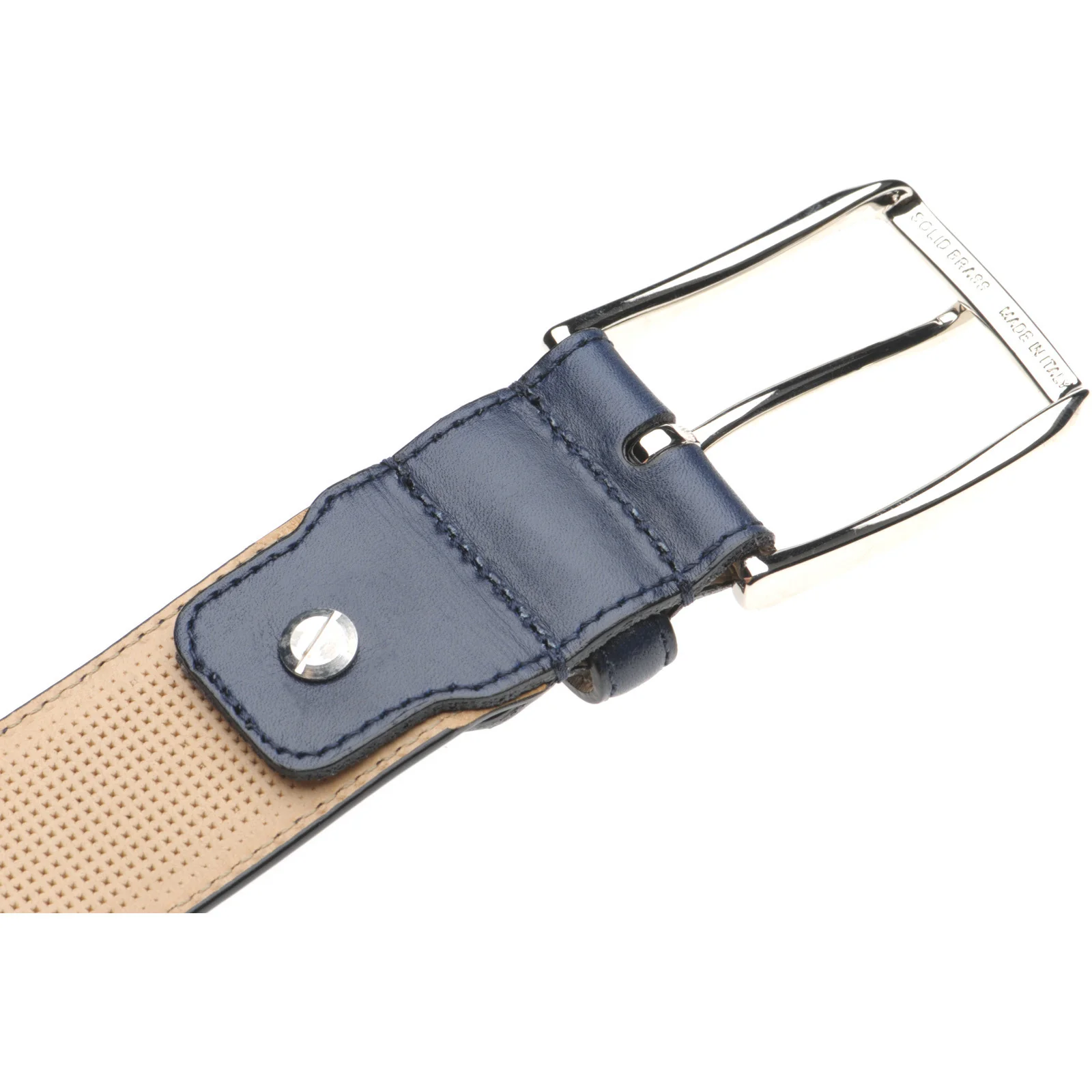 Herring Westminster II Belt in navy calf - Image 4