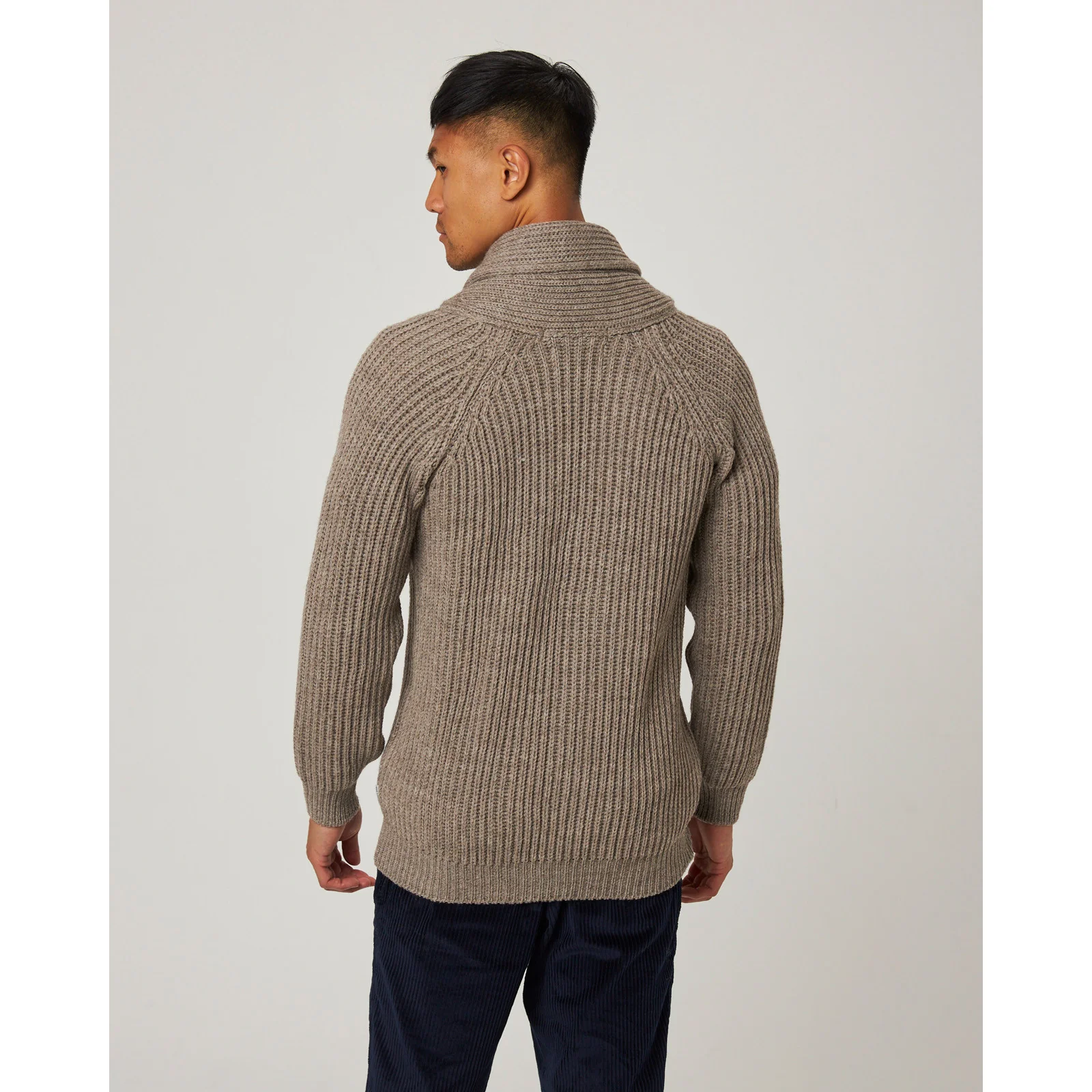 Herring Wilkinson Cardigan by Peregrine in oak - Image 3