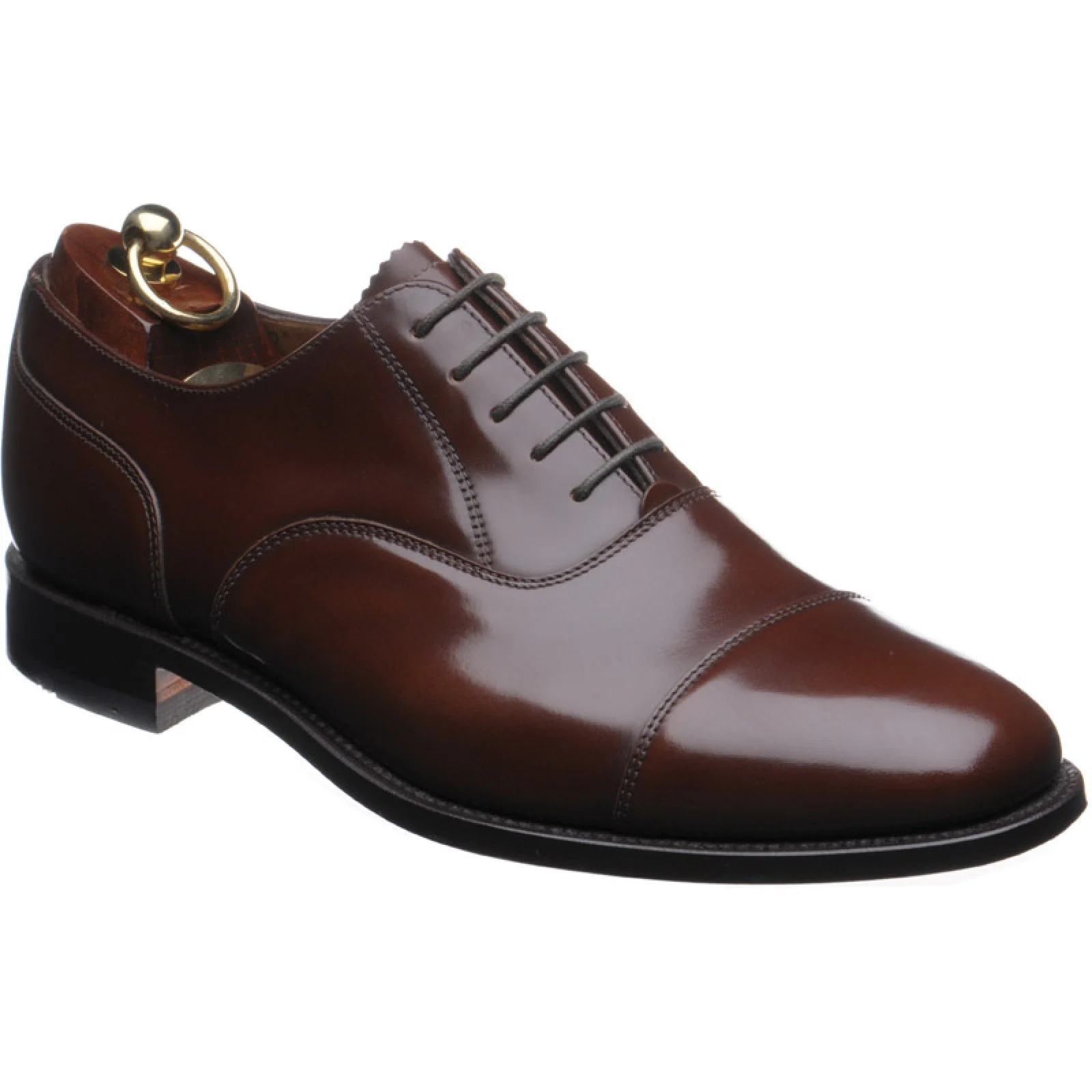 Loake 200 mens Oxfords in chestnut polished (second)