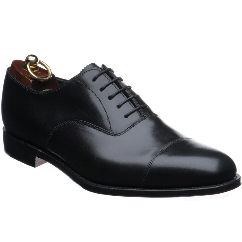 Loake Aldwych mens Oxfords in black calf (second)