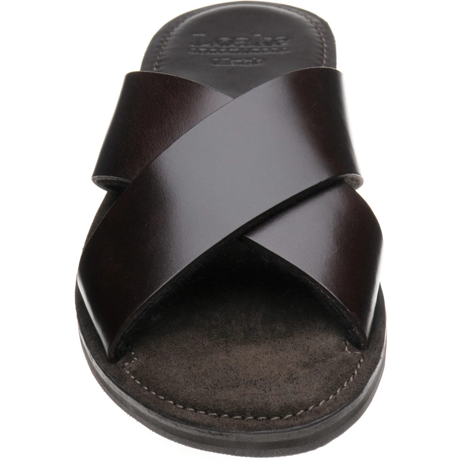 Loake Gozo mens rubber-soled in dark brown calf - Image 2