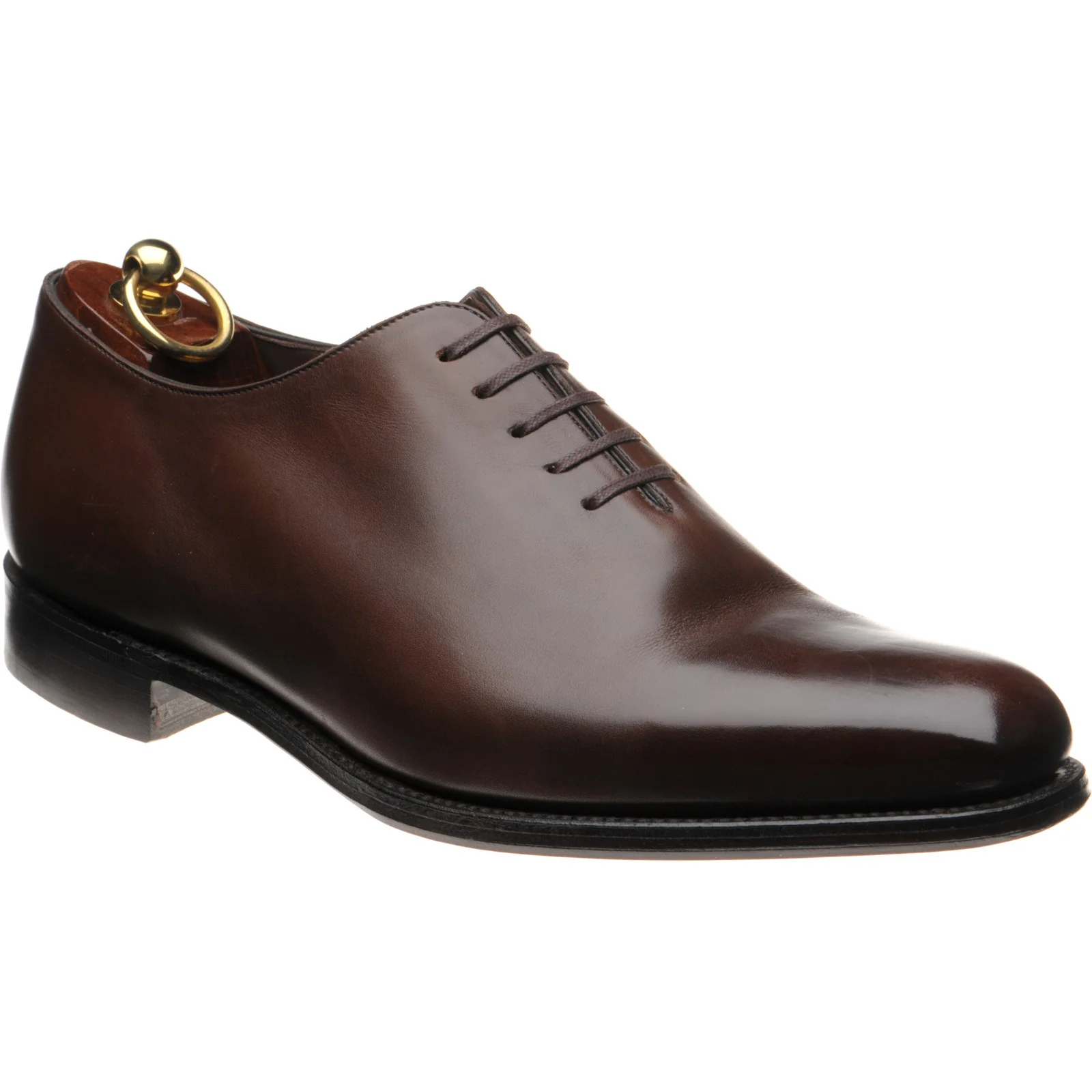 Loake Parliament mens wholecuts in brown antique calf (second)