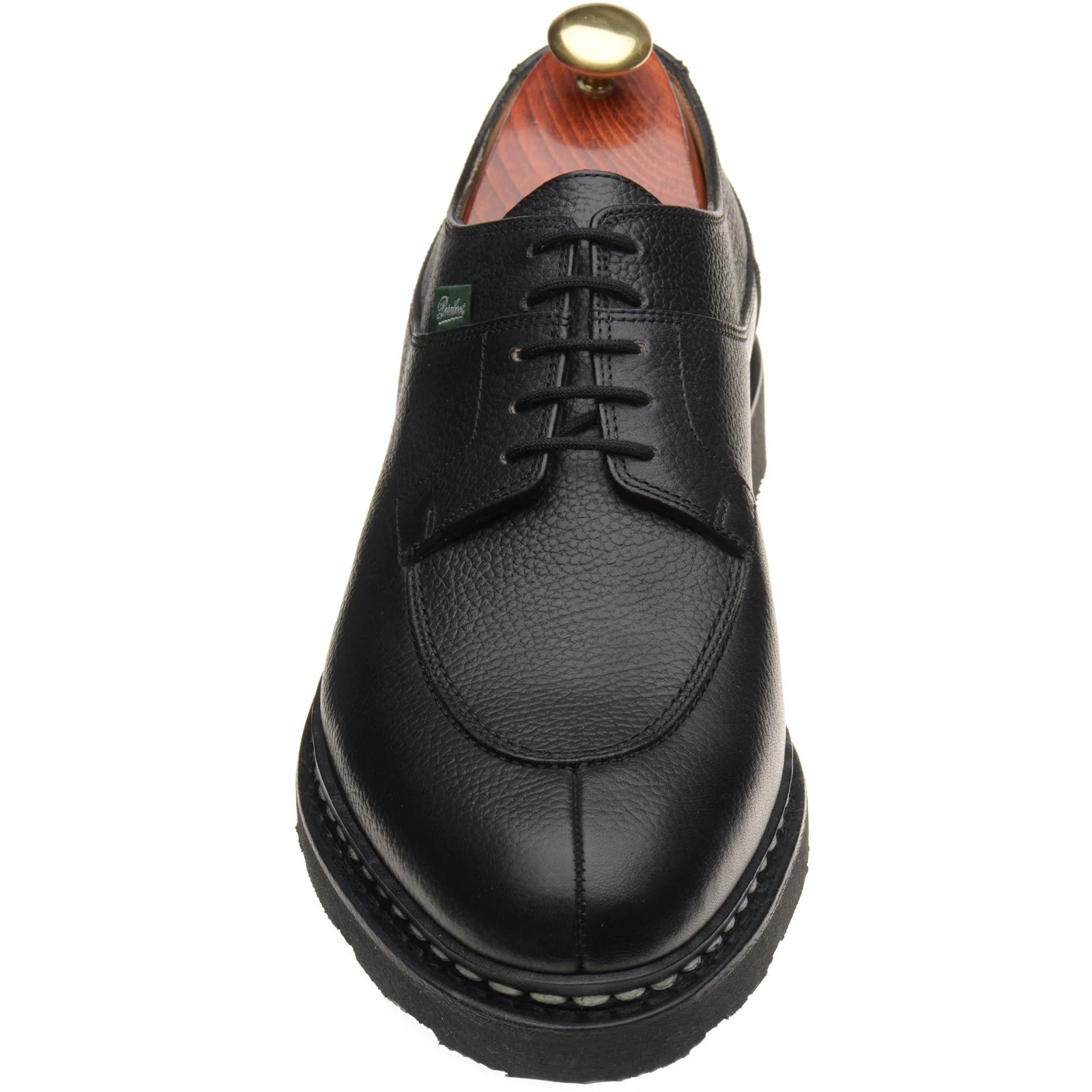 Paraboot Avignon mens rubber-soled Derby shoes in griff noire - Image 2