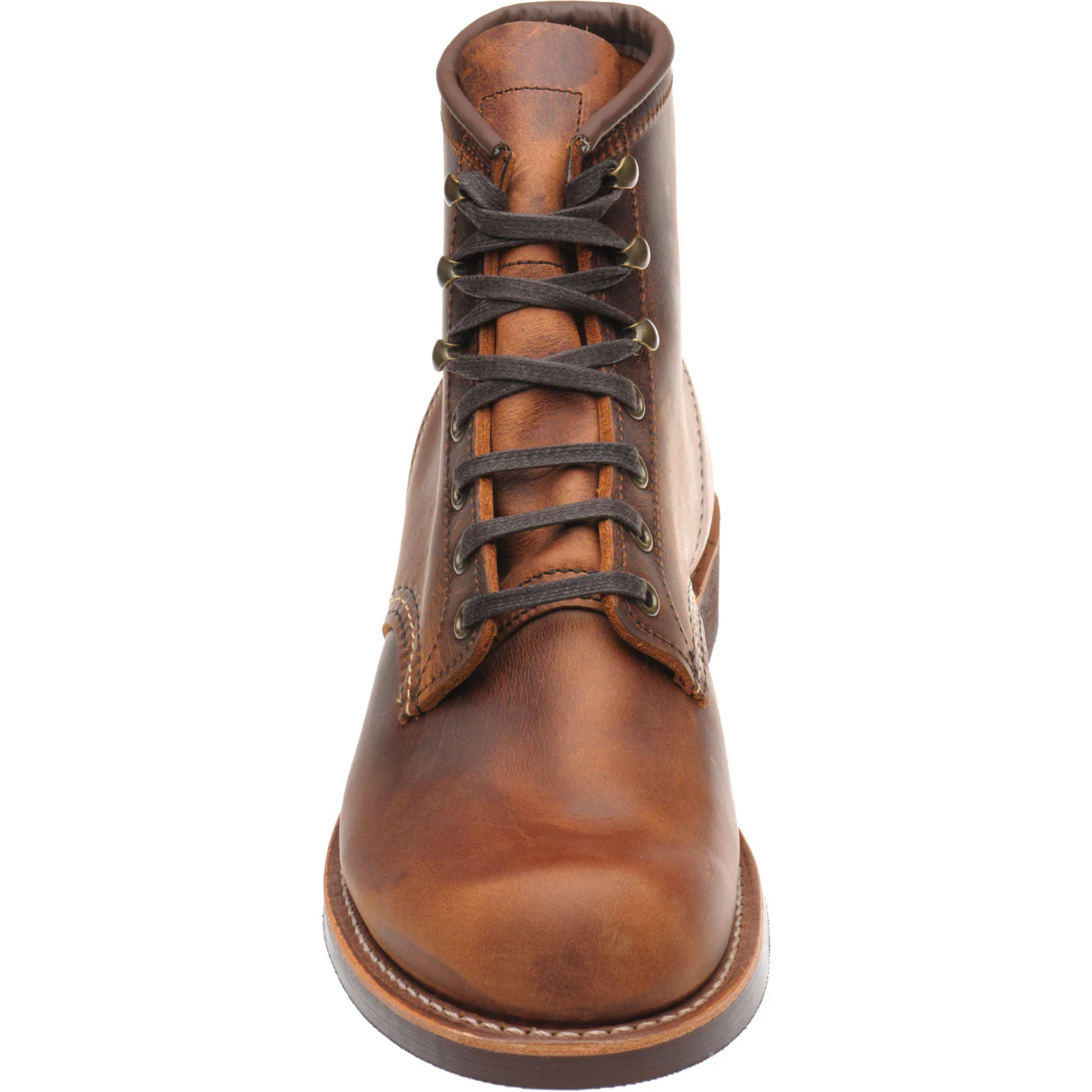 Red Wing Blacksmith mens rubber-soled boots in copper rough and tough leather - Image 2
