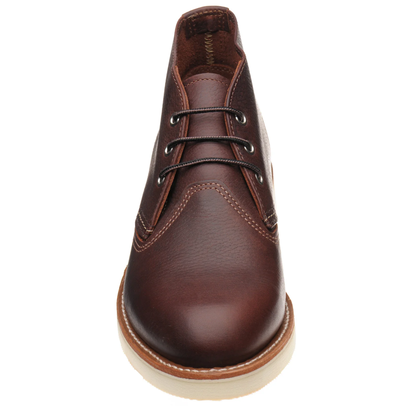Red Wing Work Chukka mens rubber-soled Derby shoes in briar oil slick (second) - Image 2