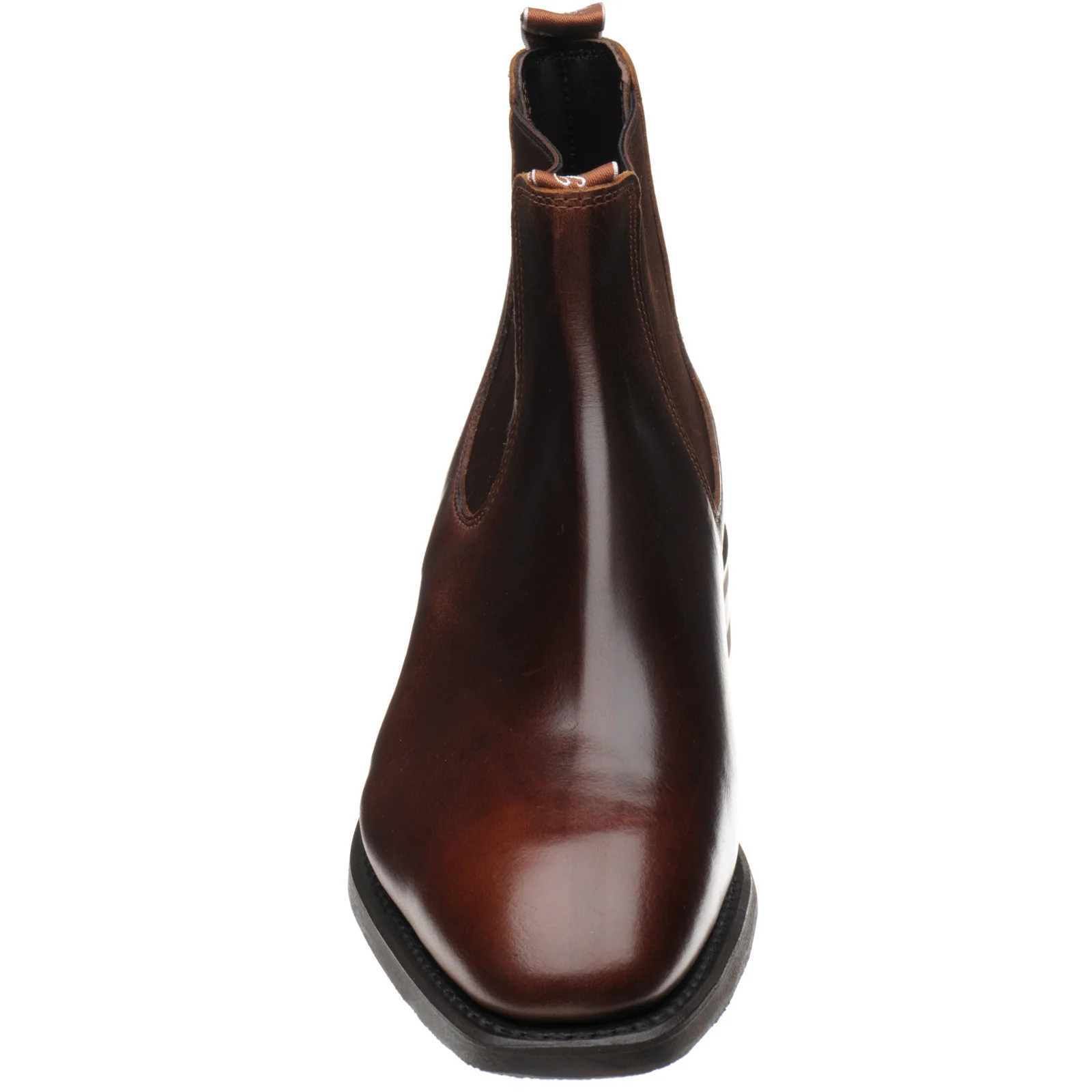 RM Williams Comfort Craftsman mens rubber-soled Chelsea boots in mid brown calf (second) - Image 2