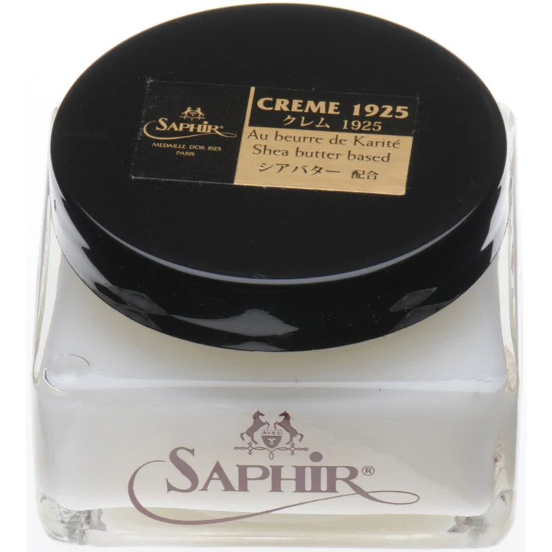 Saphir Creme 1925 Cream Jar 75ml in neutral