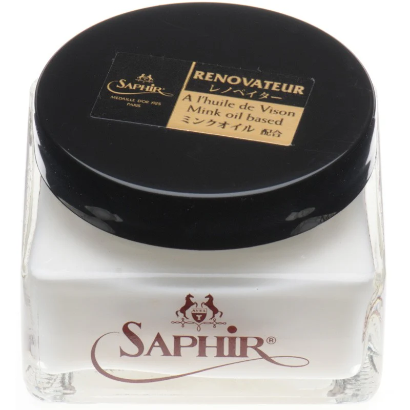 Saphir Renovateur Renovating cream 75ml in renovateur