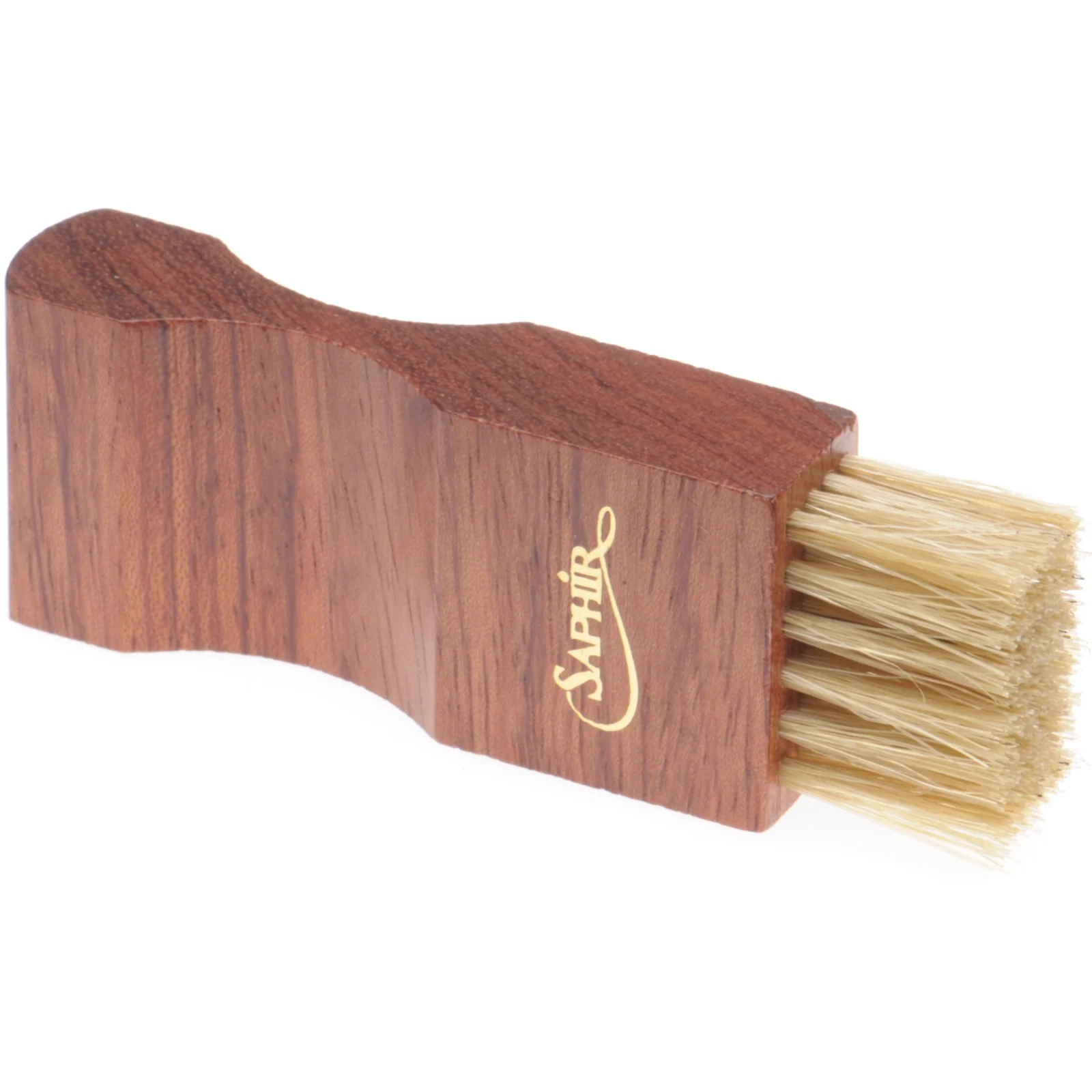 Saphir Saphir Pommadier Brush for Jars 9cm in dark wood pale bristle - Image 2