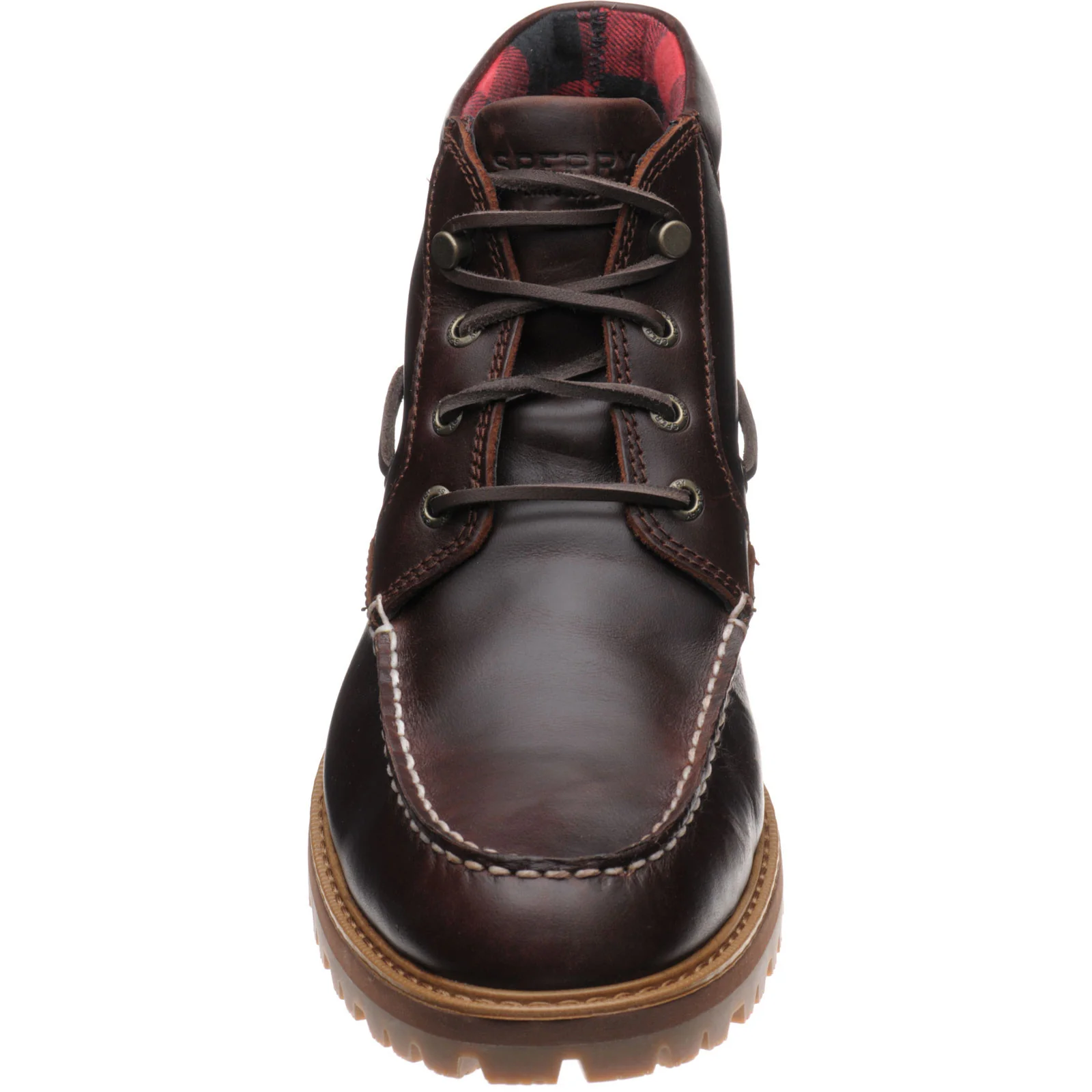 Sperry AO Lug mens rubber-soled Chukka boots in amaretto - Image 2