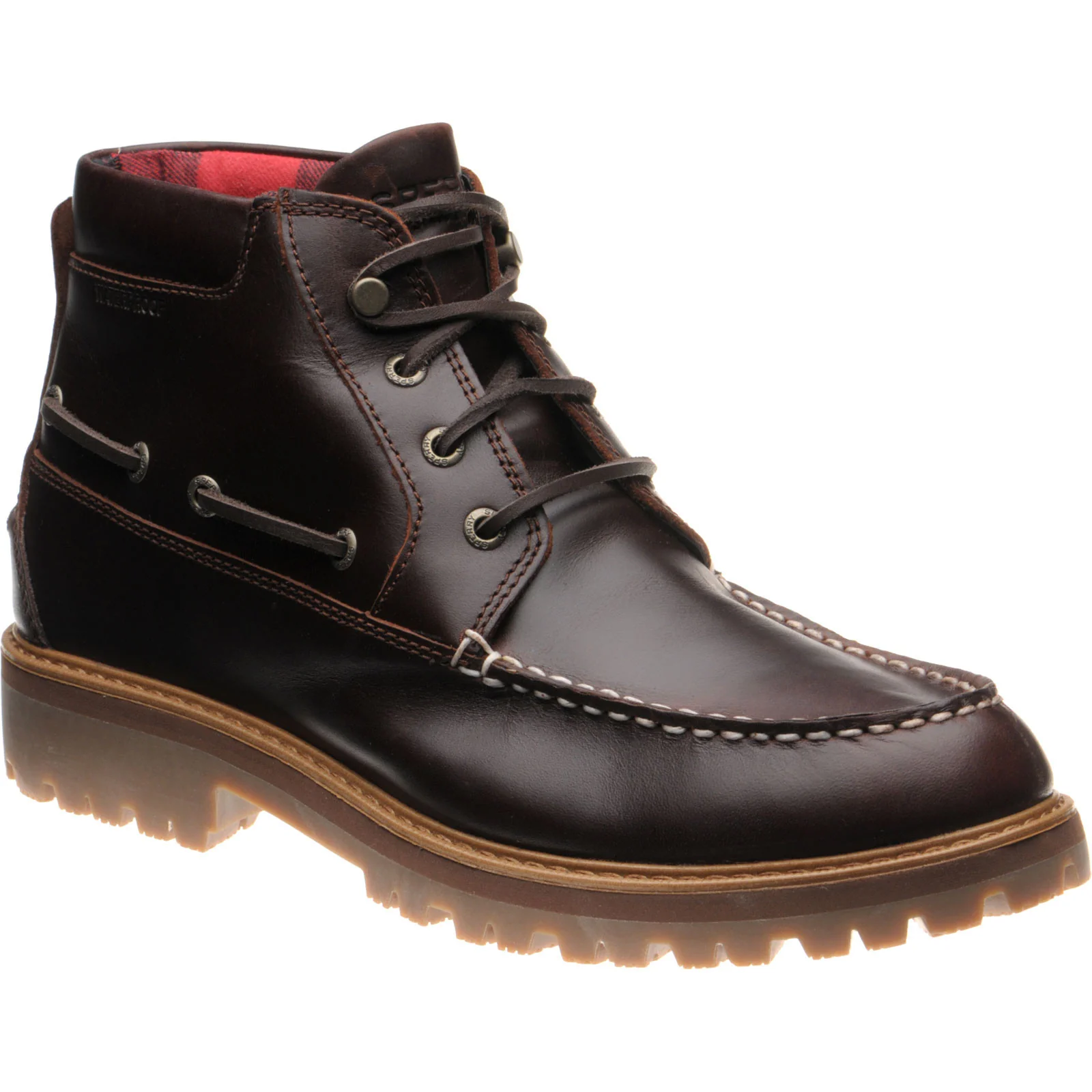 Sperry AO Lug mens rubber-soled Chukka boots in amaretto (second)