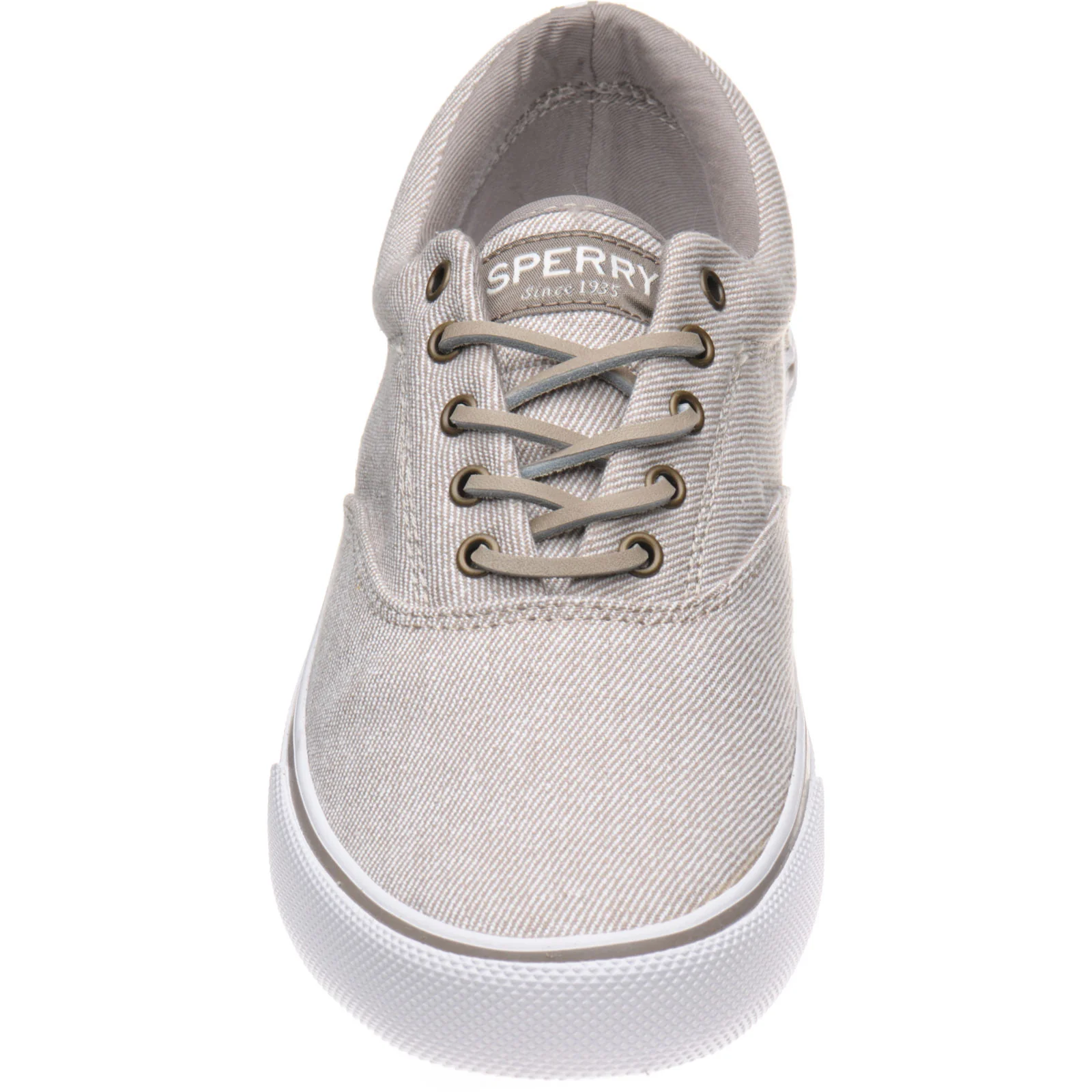 Sperry Striper II mens rubber-soled Oxfords in taupe - Image 2