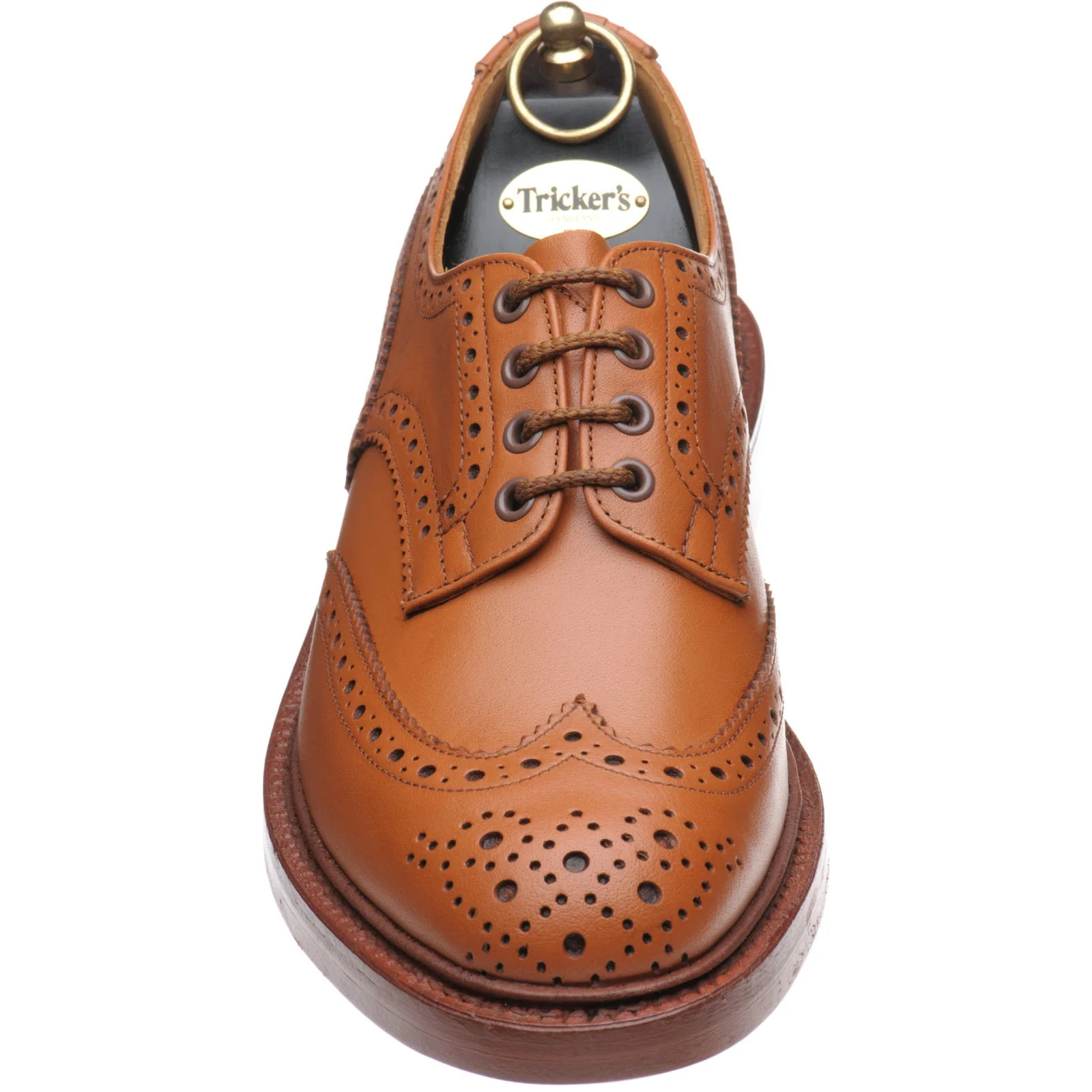 Trickers Bourton mens brogues in c shade calf - Image 2